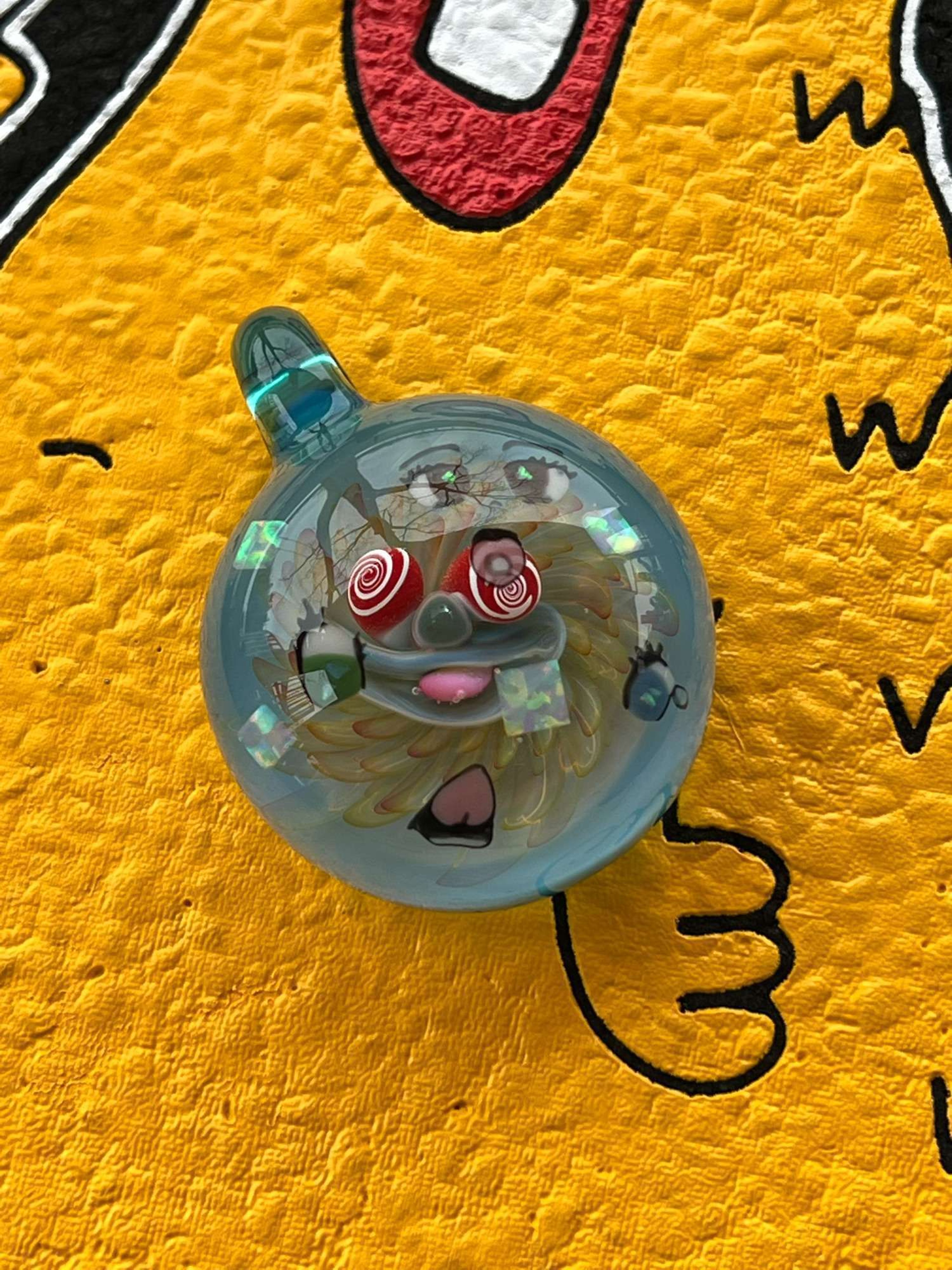 Preview pic of Gong X Kushy Internal Dialogue Acid Eater Pendant 