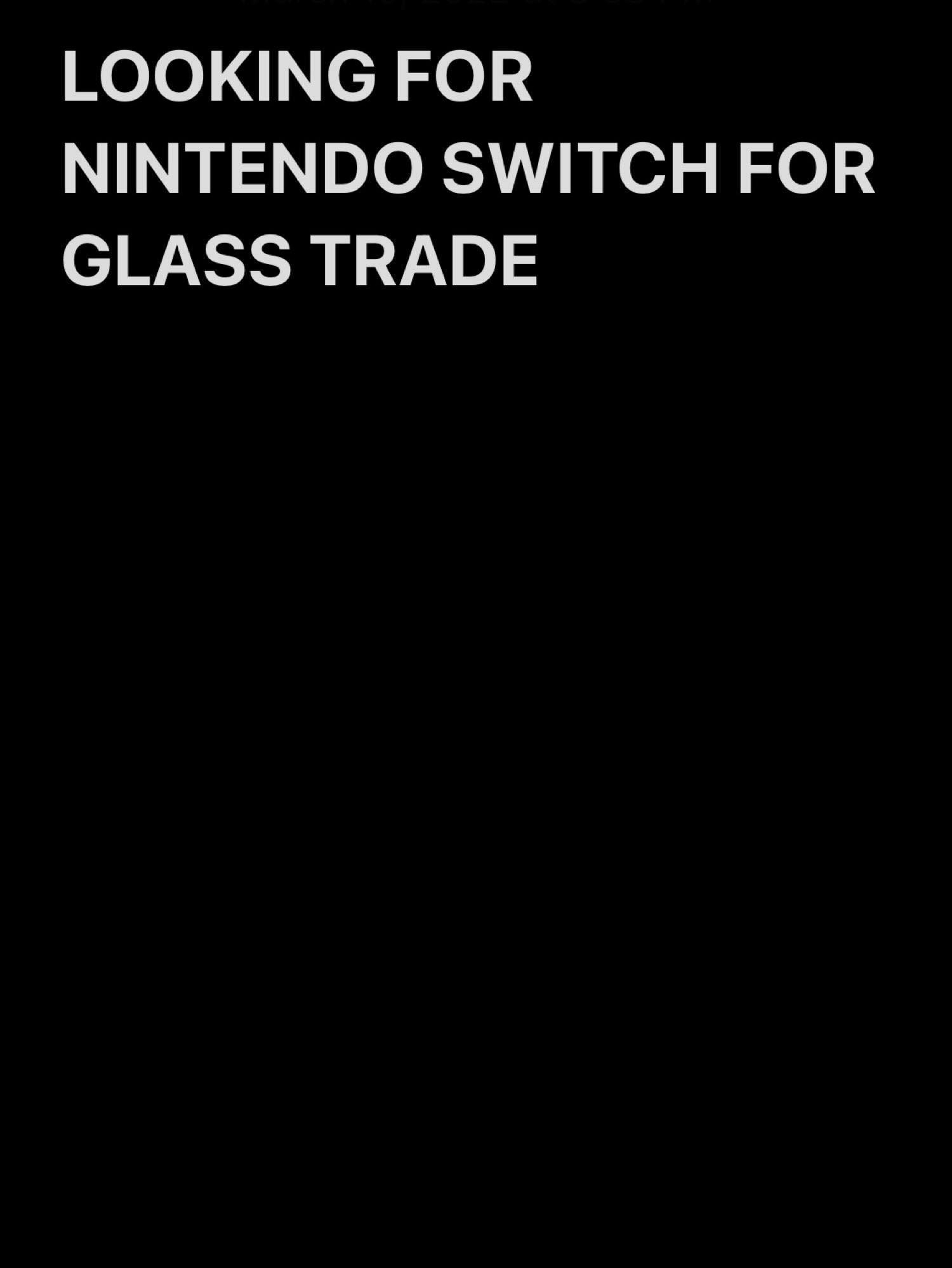 Preview pic of LOOKING FOR NINTENDO SWIITCHH DMM MEE