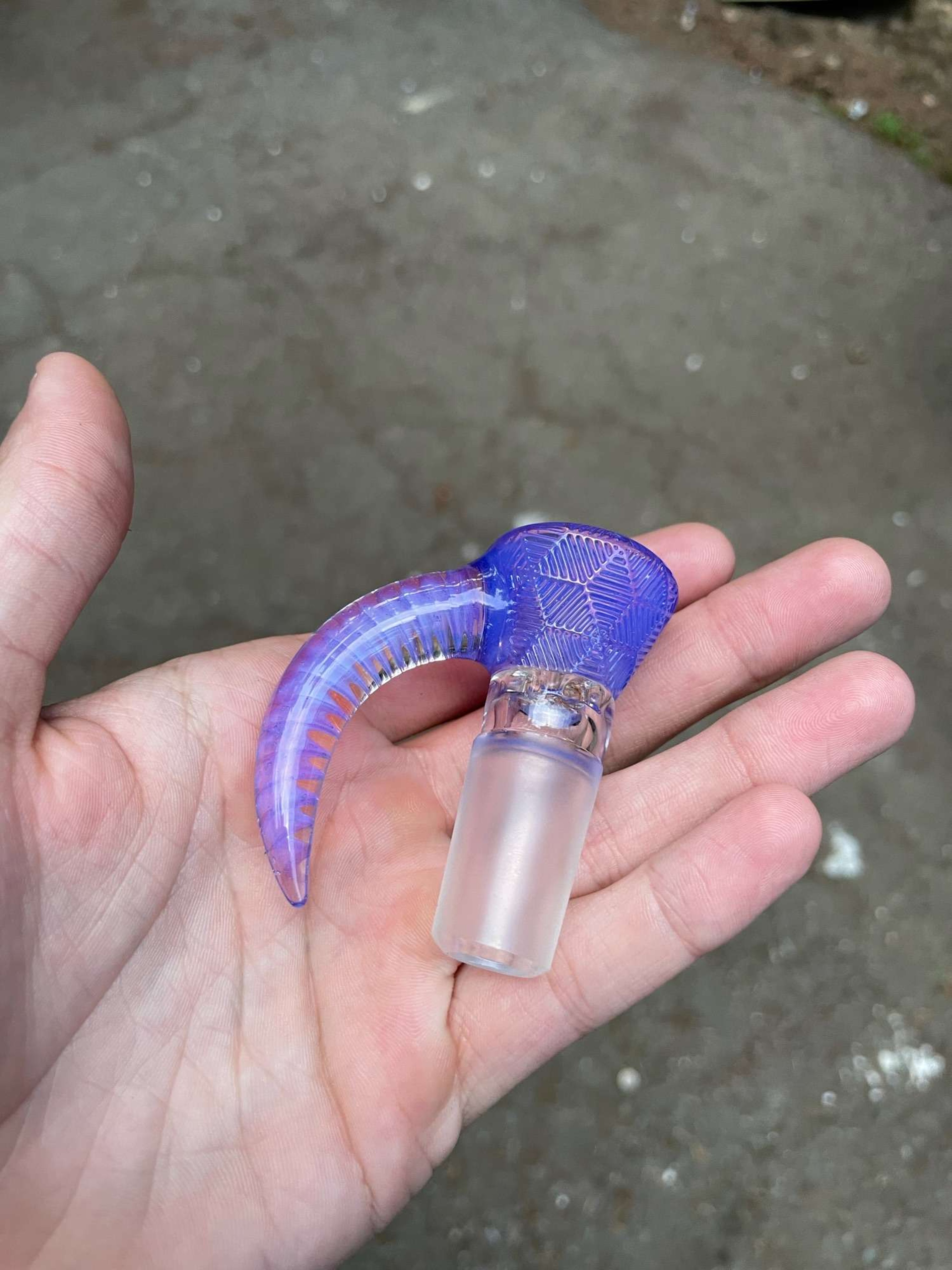 Preview pic of Sovereignty coldworked pink slyme slide 