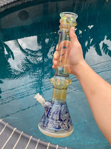 Preview pic of HVY Glass Fumed Beaker 