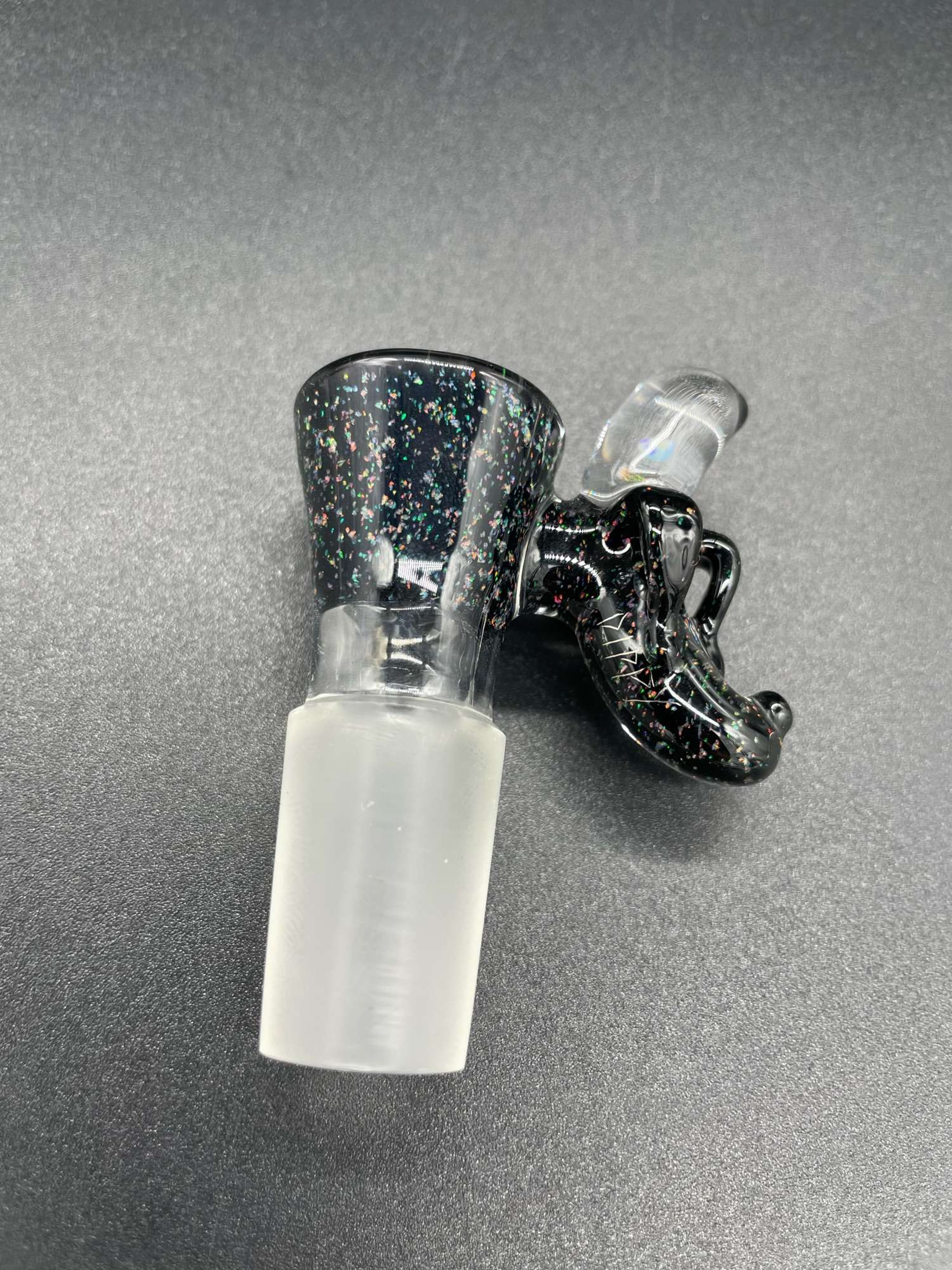 Preview pic of Black Crushed Opal Dippy Nanner Opal 18mm Slide