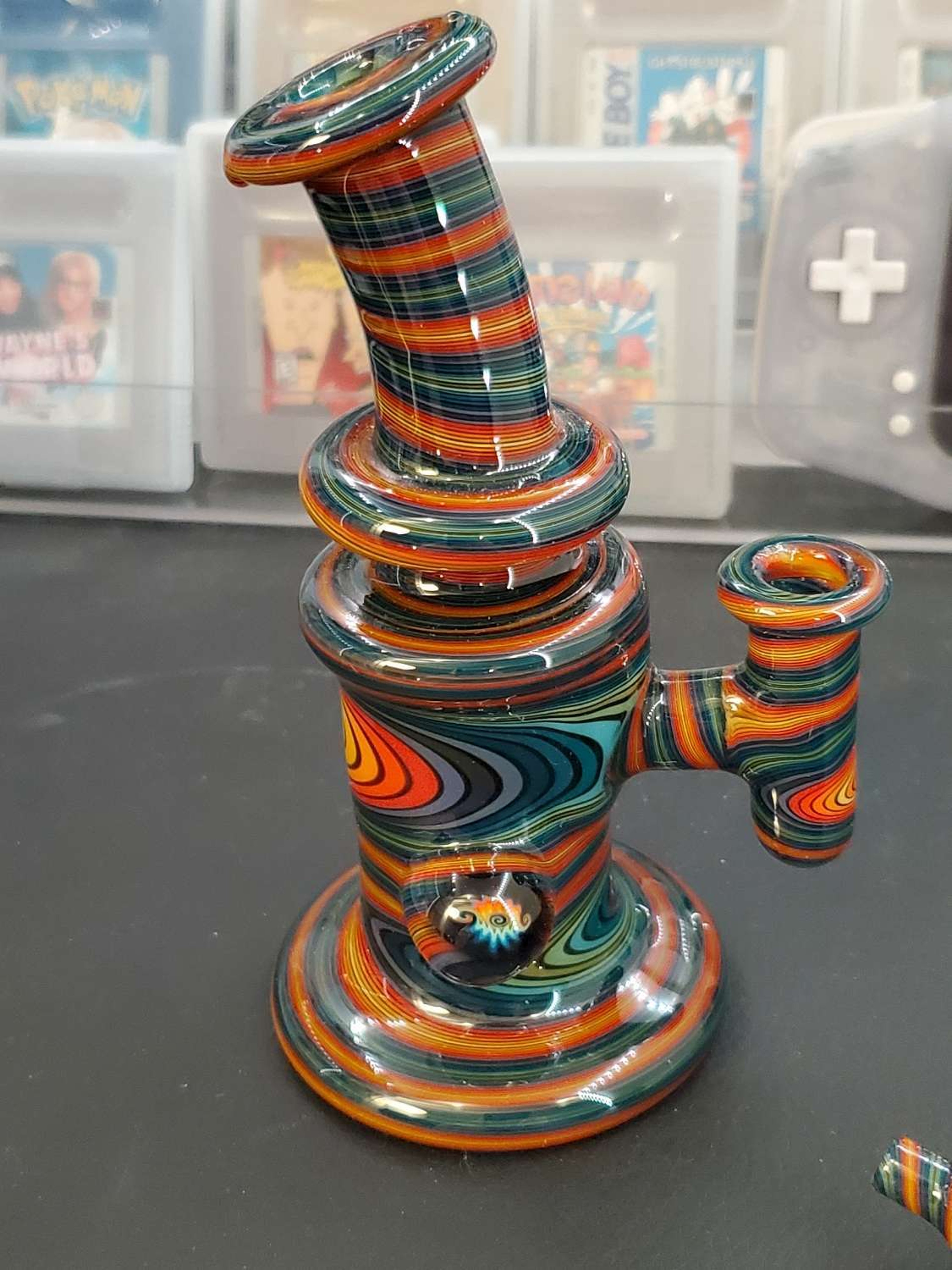 Preview pic of Andy G bubbler with matching bubble cap
