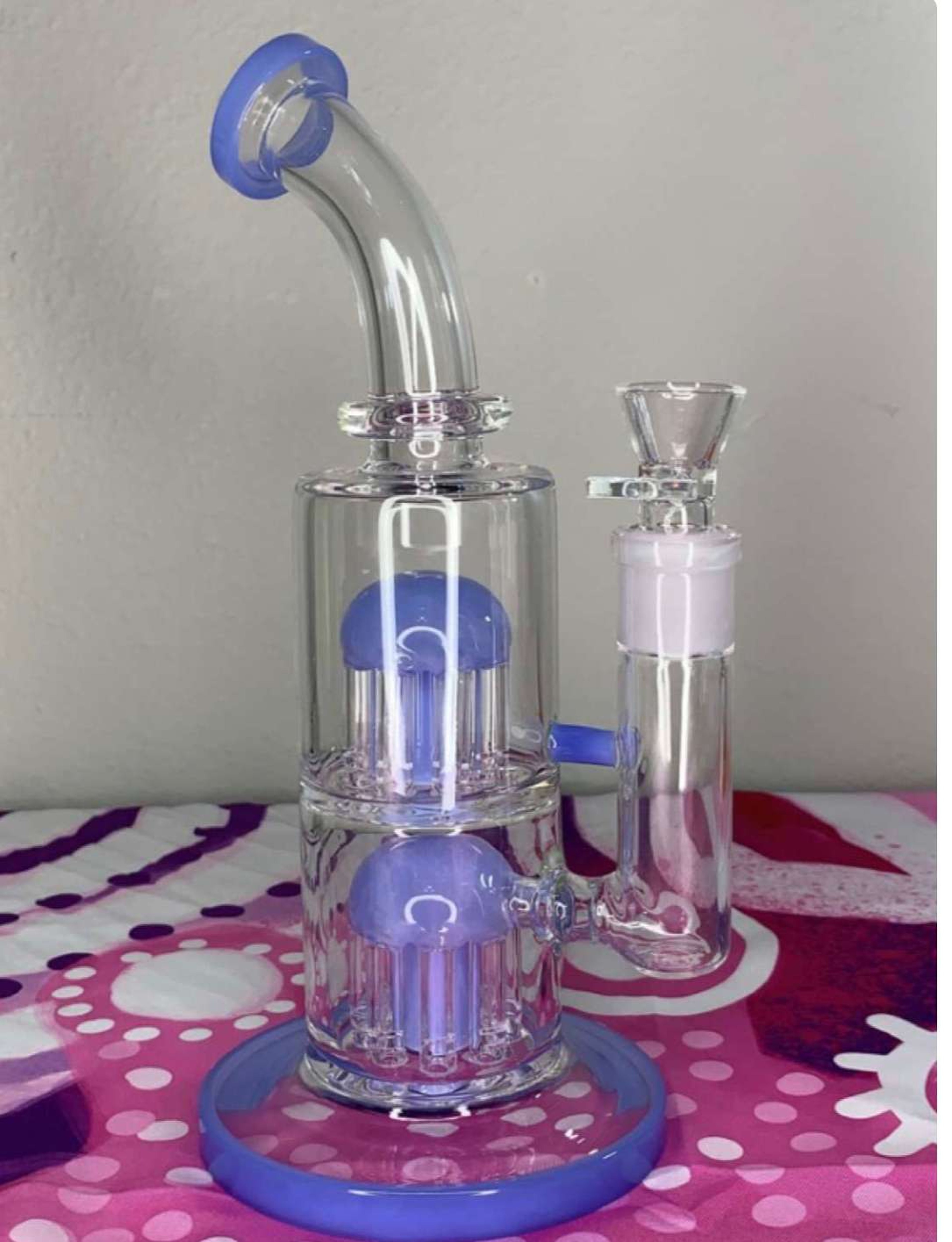 Preview pic of Dual Perc 18mm Rig/Bong