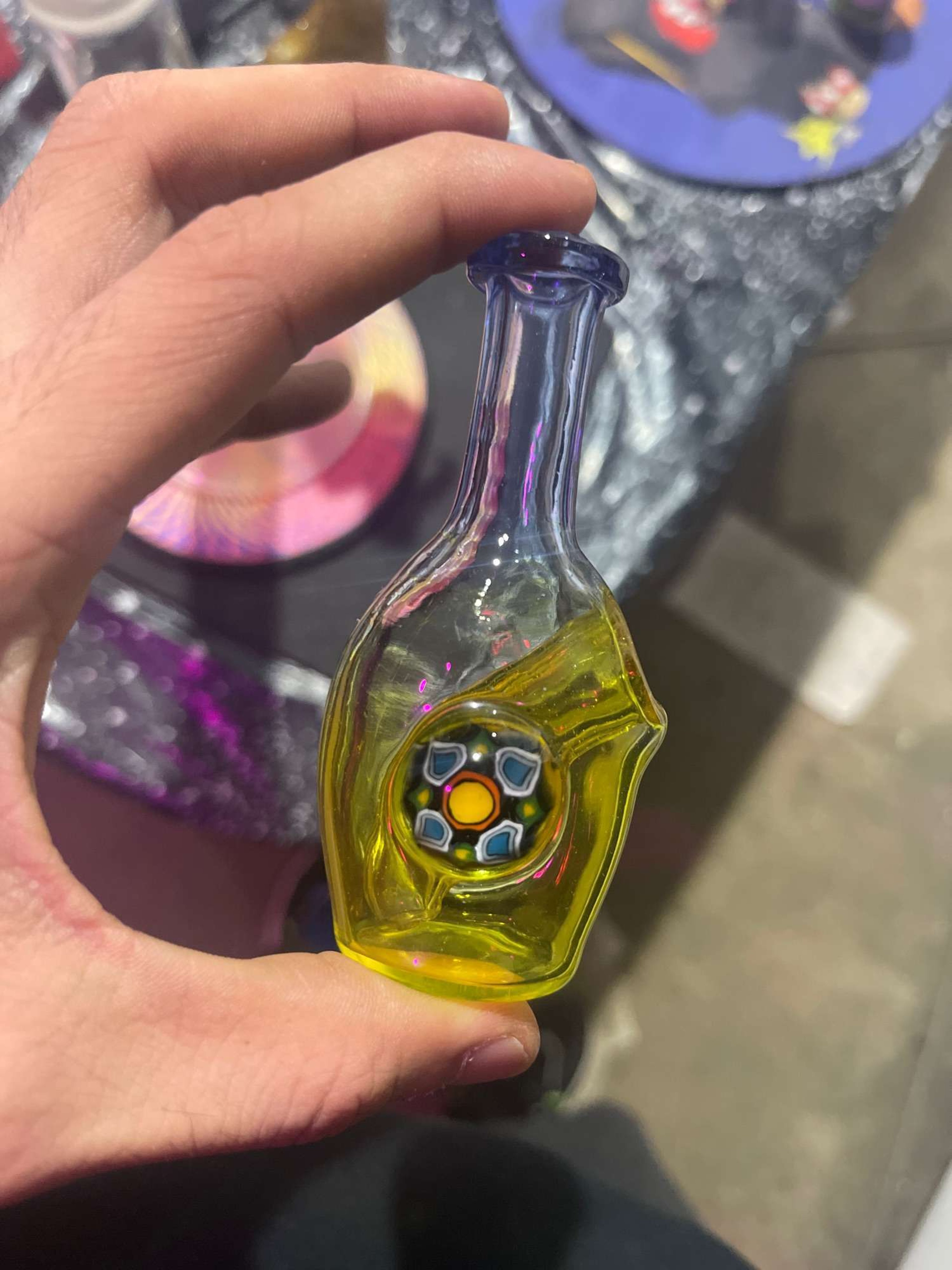 Preview pic of Sweeney glass potion bottle #4
