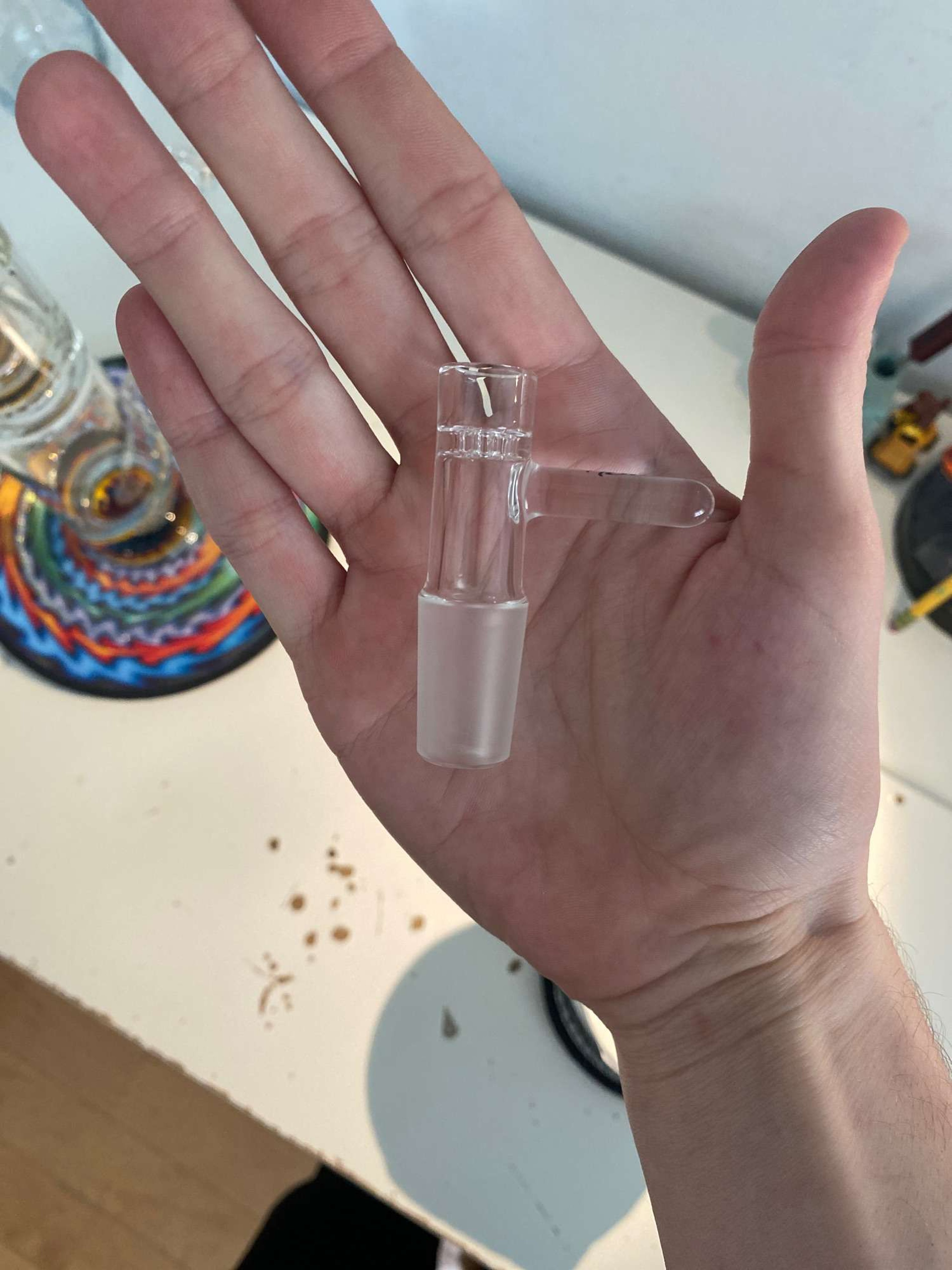 Toro Glass 18mm Jet Slide image 0