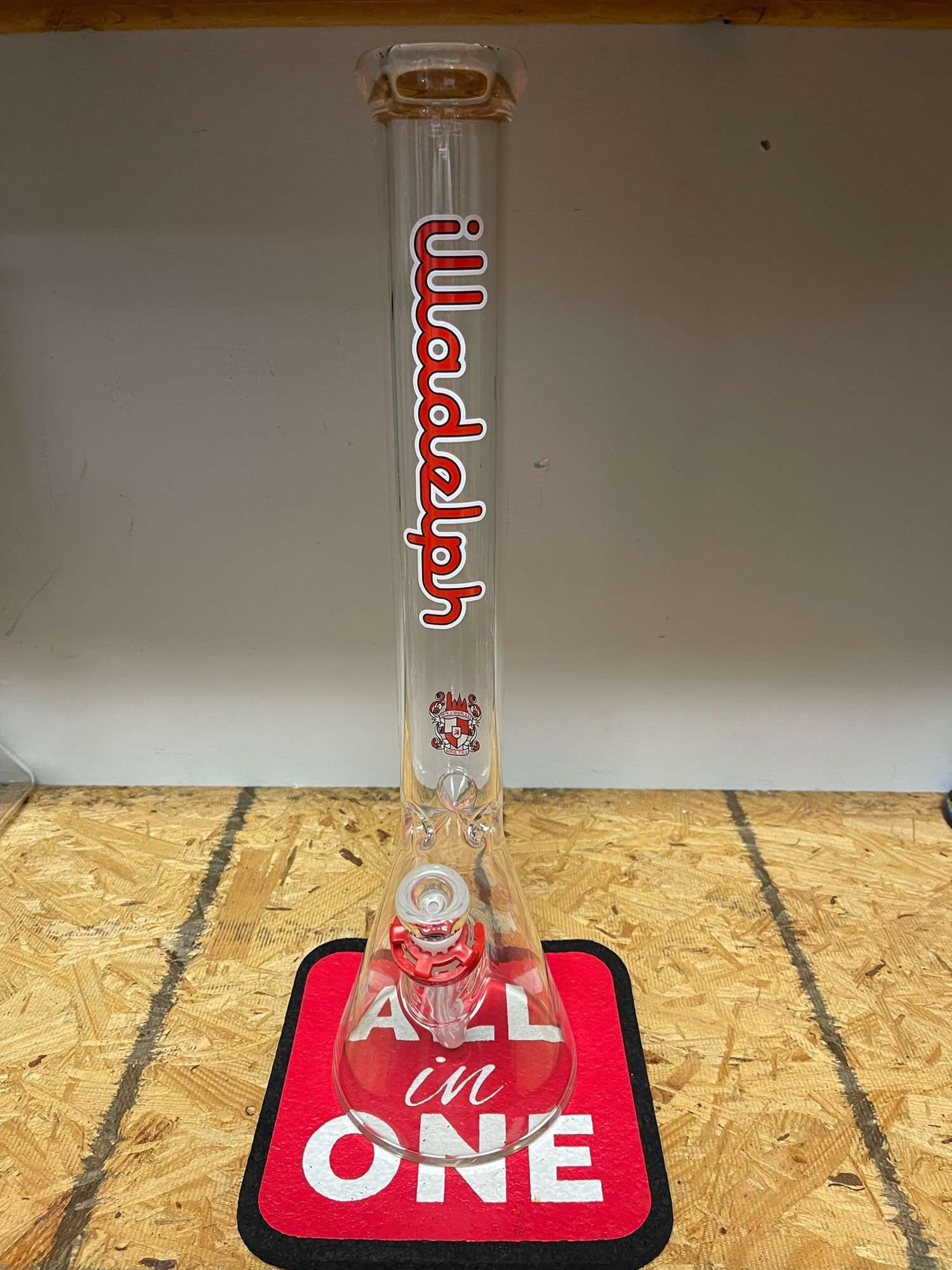 5mm Illadelph Medium Beaker Red image 0