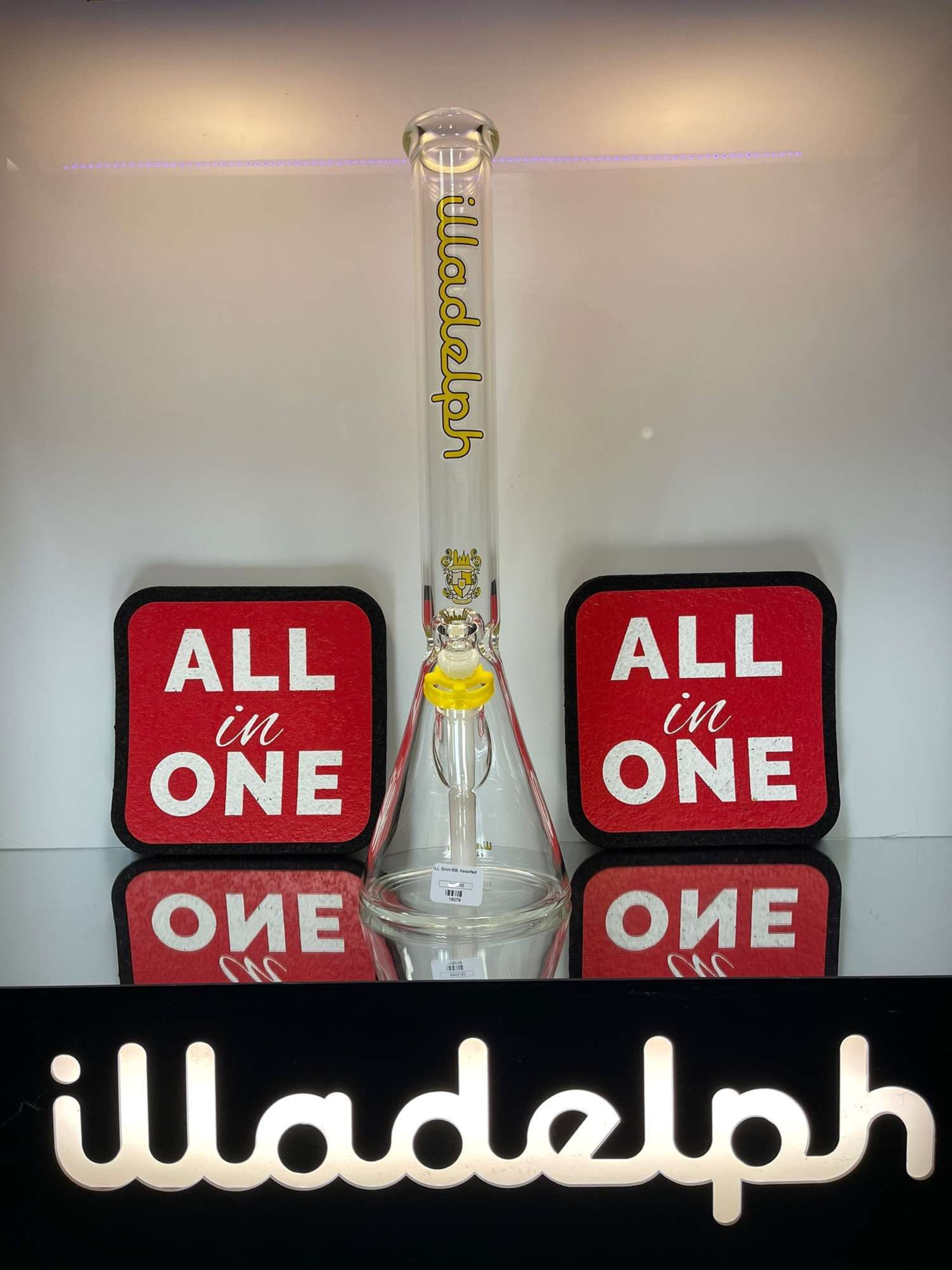 5mm Illadelph Medium Beaker Yellow image 0
