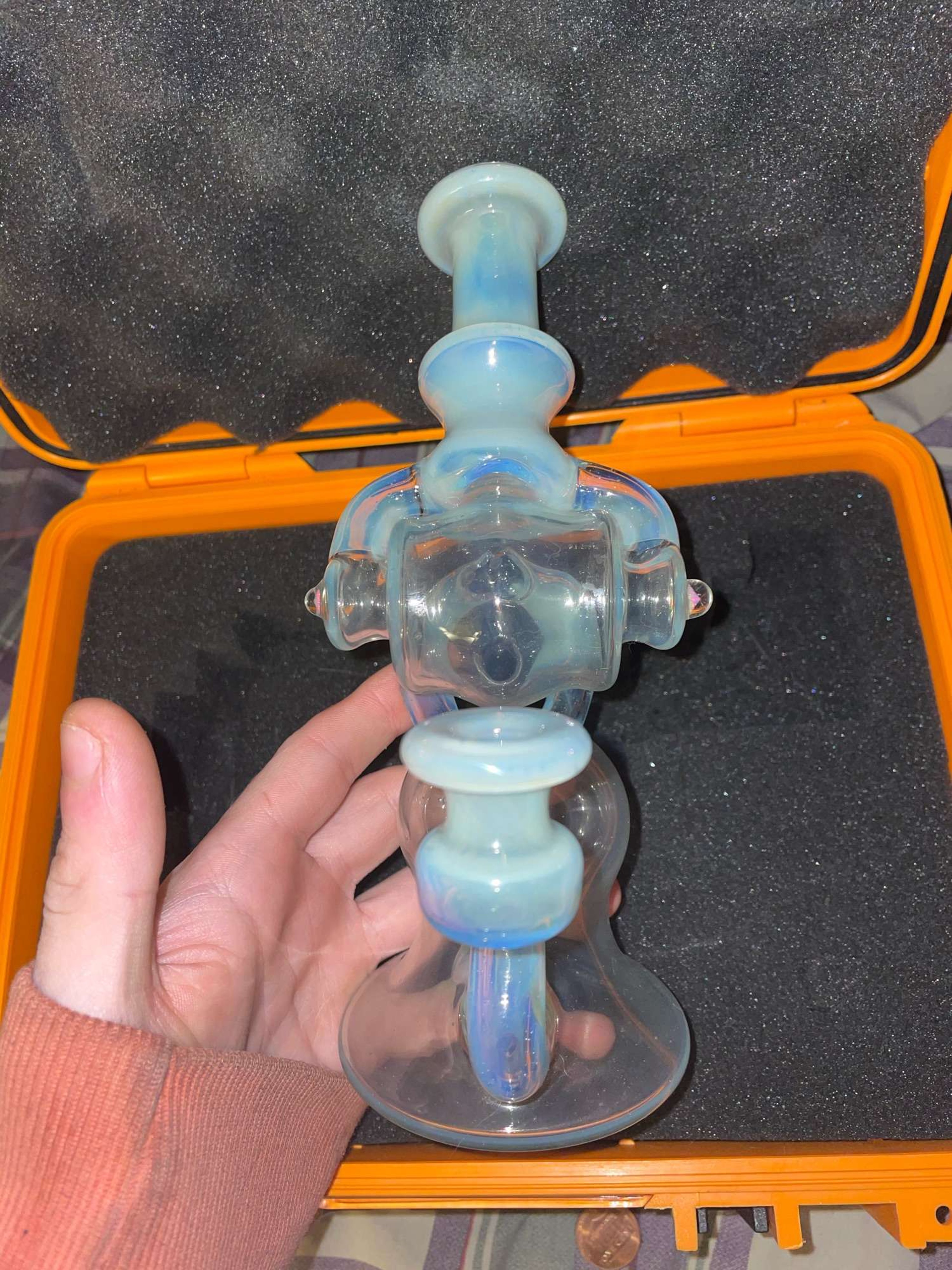 Mark andrews and glass melts mikah induction recycler image 0