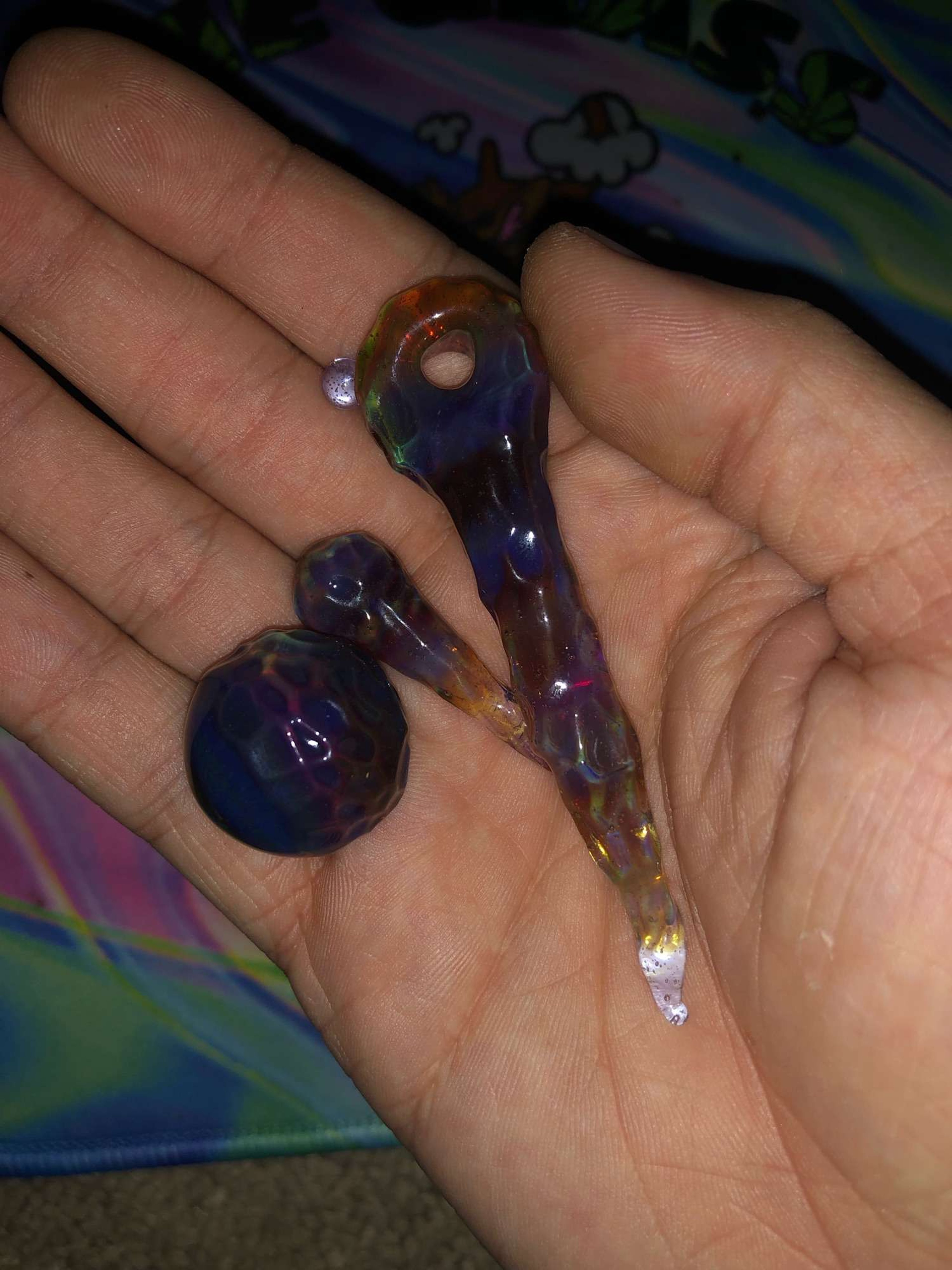 Preview pic of amber purple chiller set