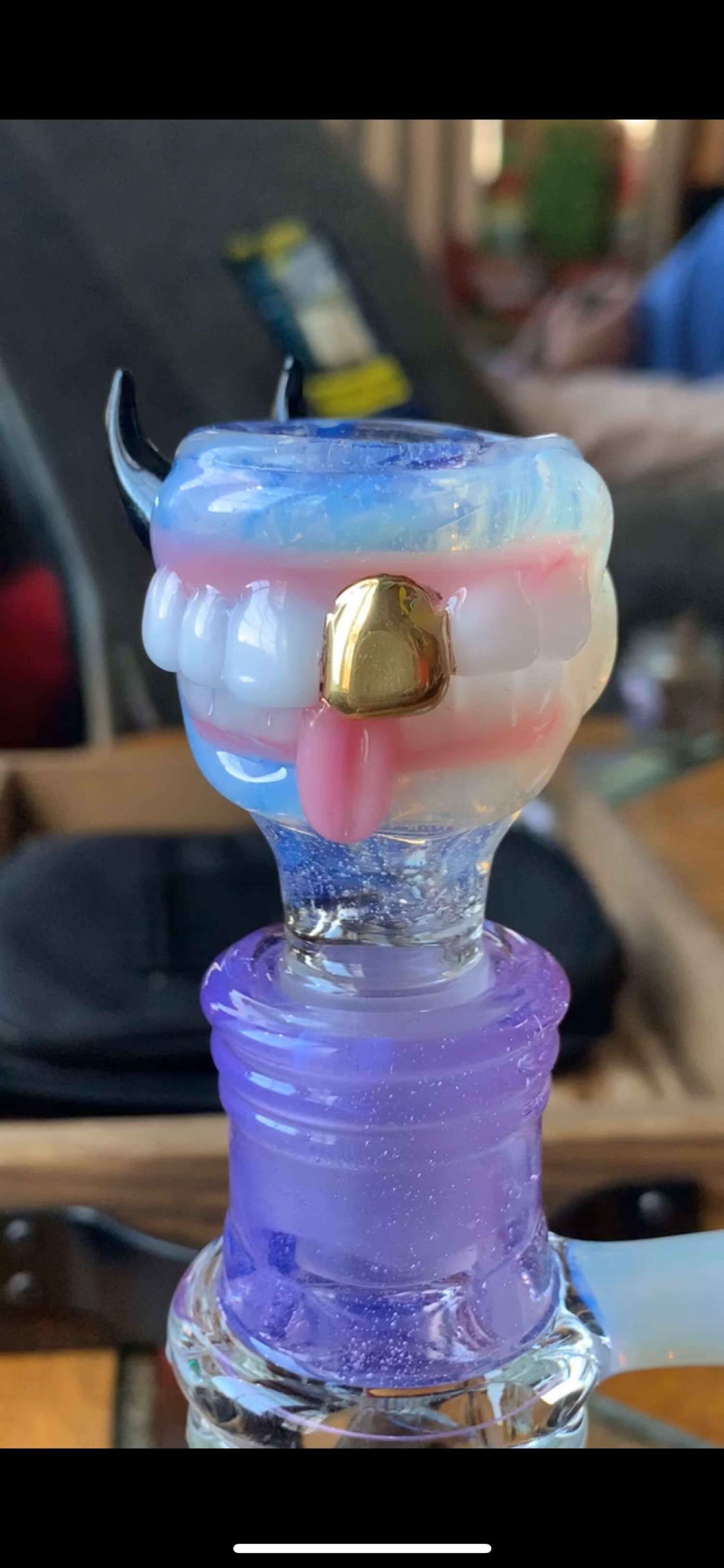 Preview pic of 18mm 4 hole secret white slide