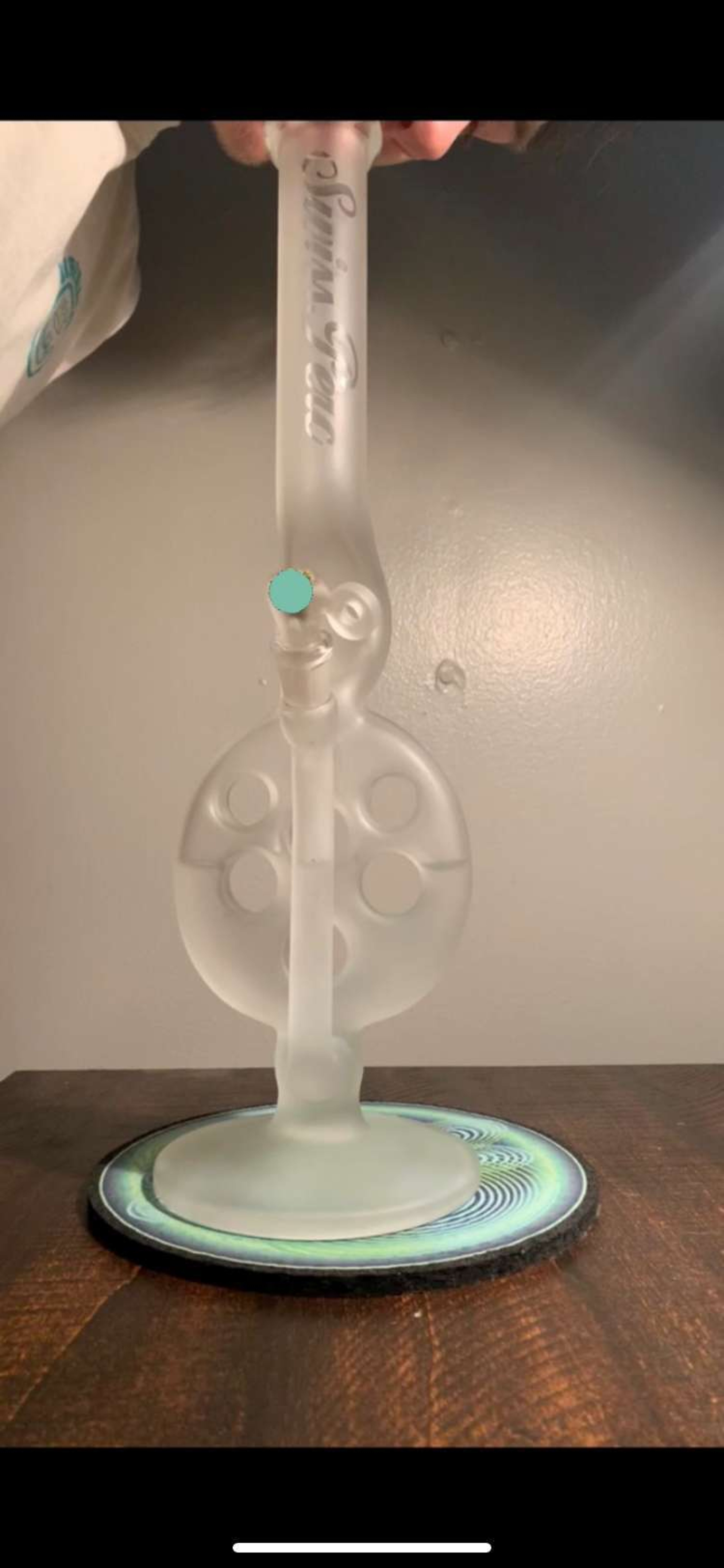 Frosted 6 hole Swiss Perc image 0