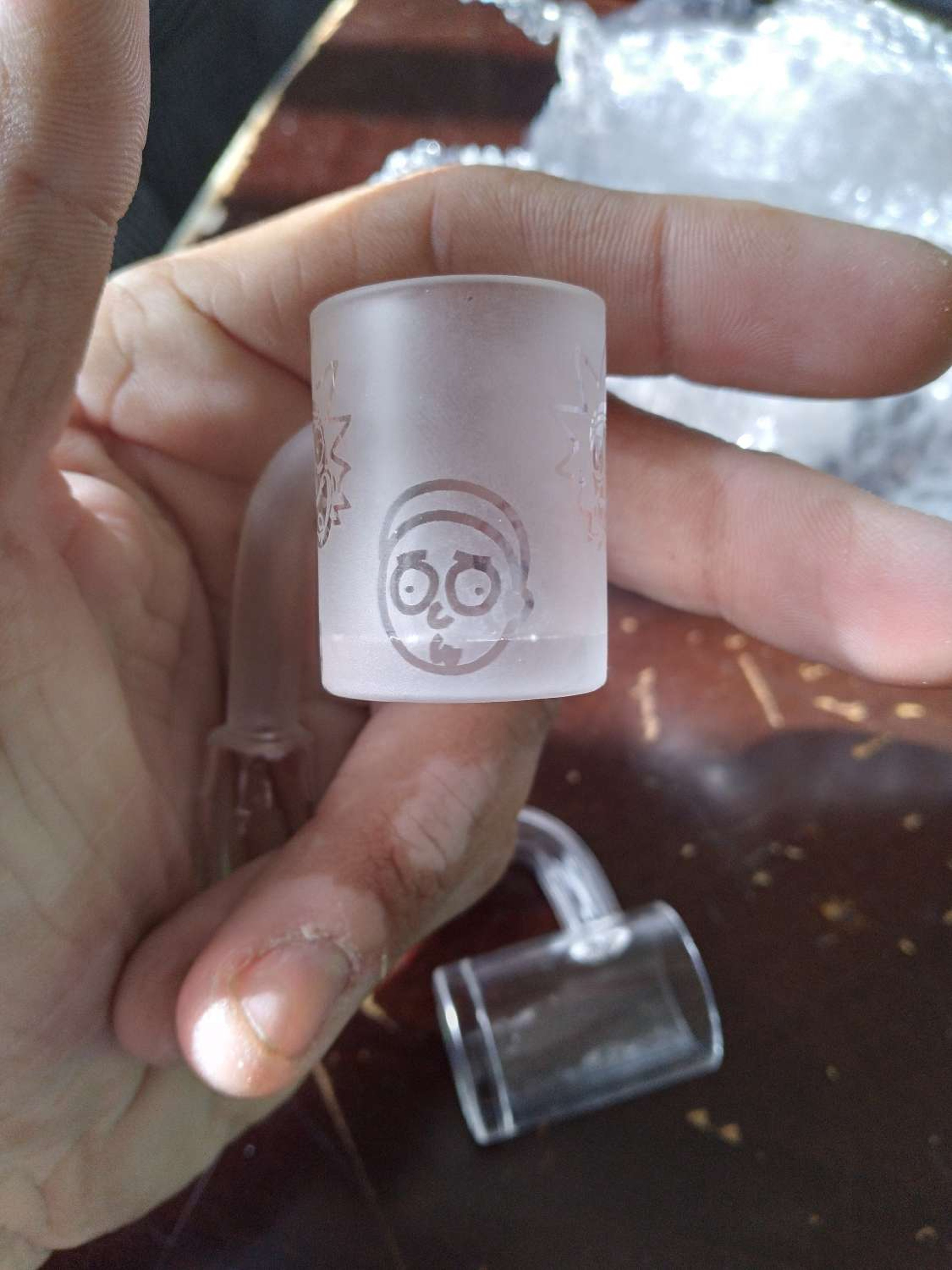 Rick and morty frosted banger image 0