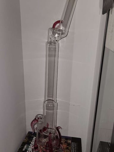 Preview pic of 2.5ft+ apixglass recycling flower tube