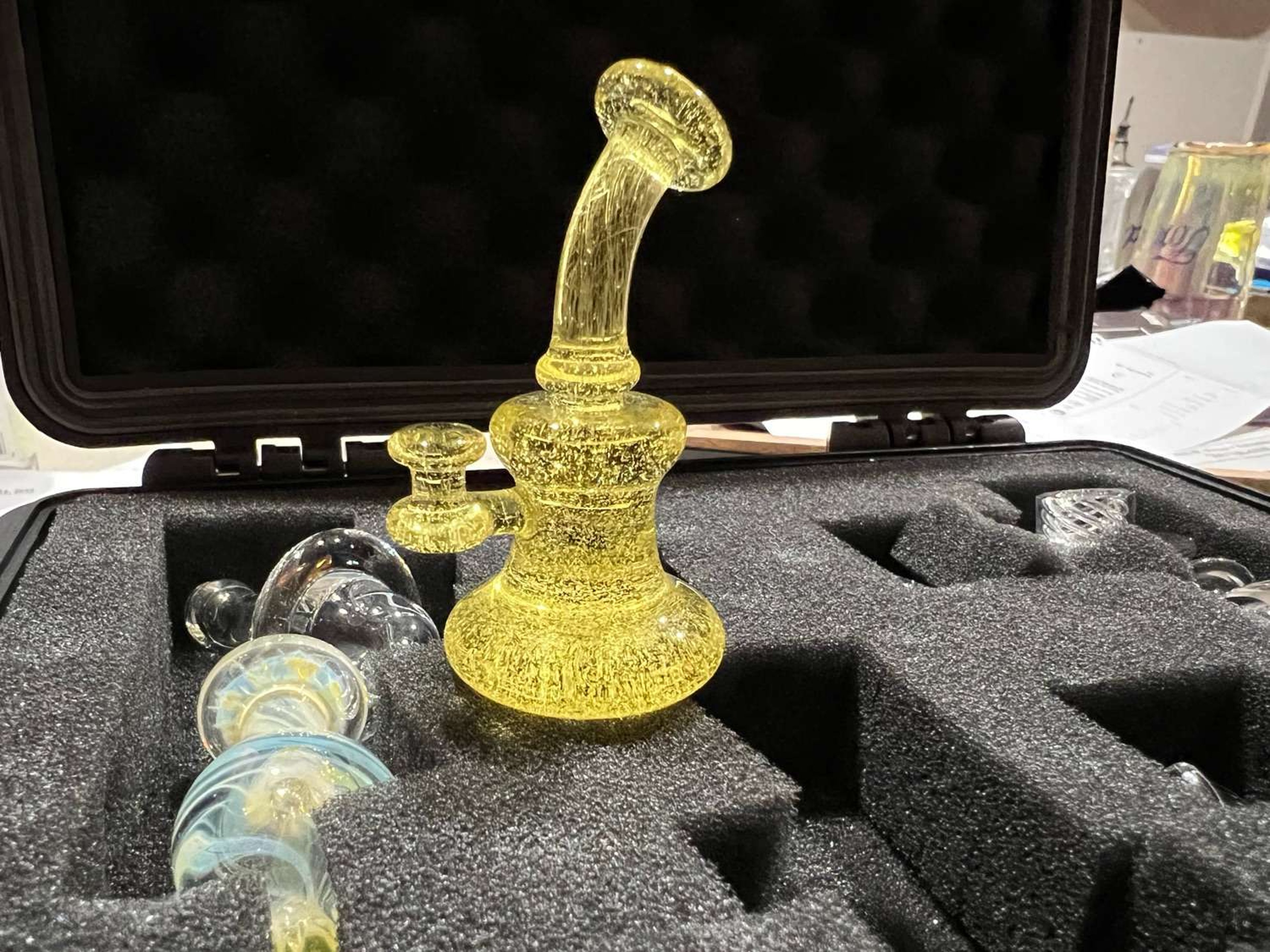 Preview pic of Yellow Mini Rig Cap 