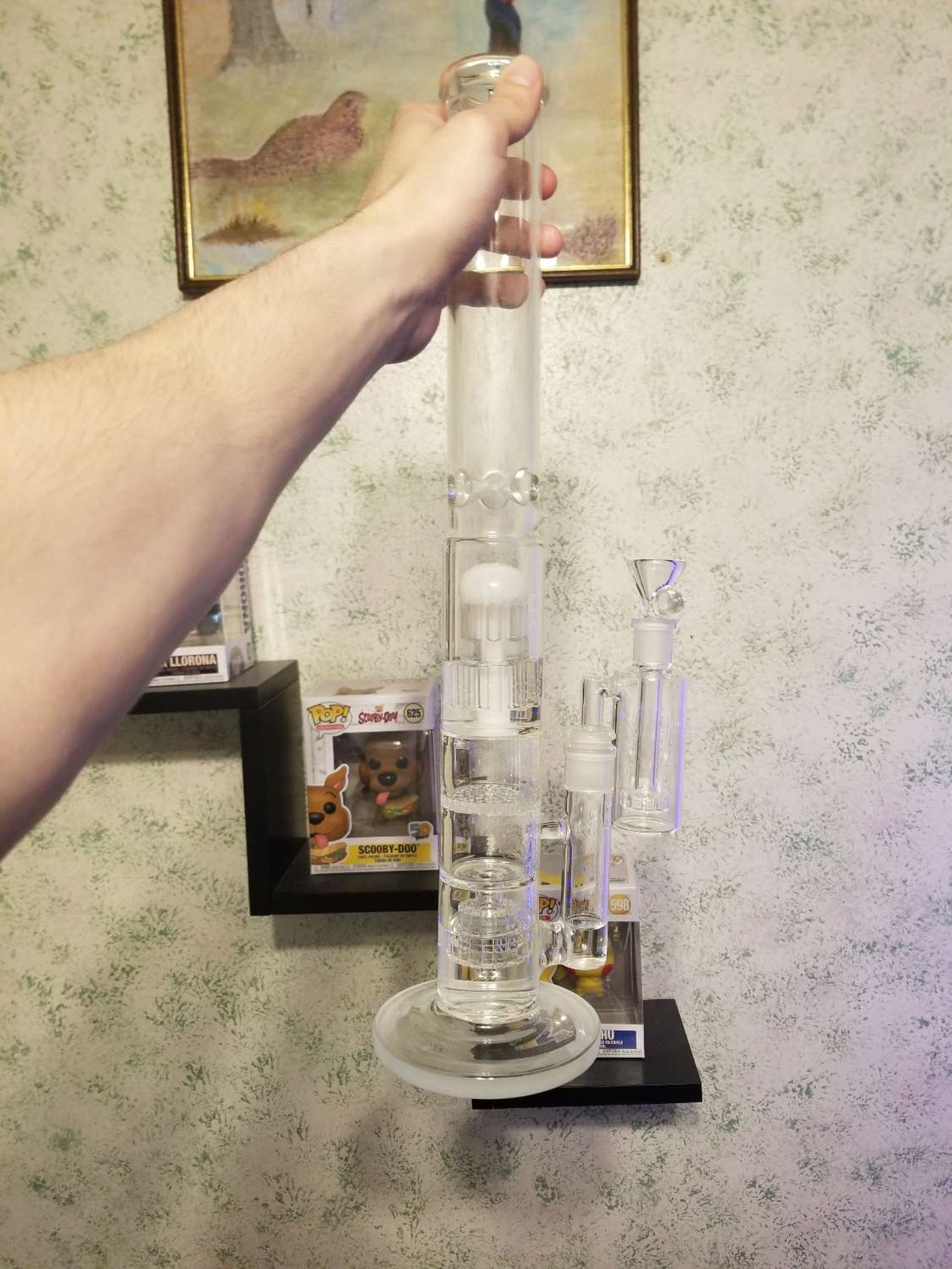 18 Inch Bong W/ Ash Catcher & Bowl image 0