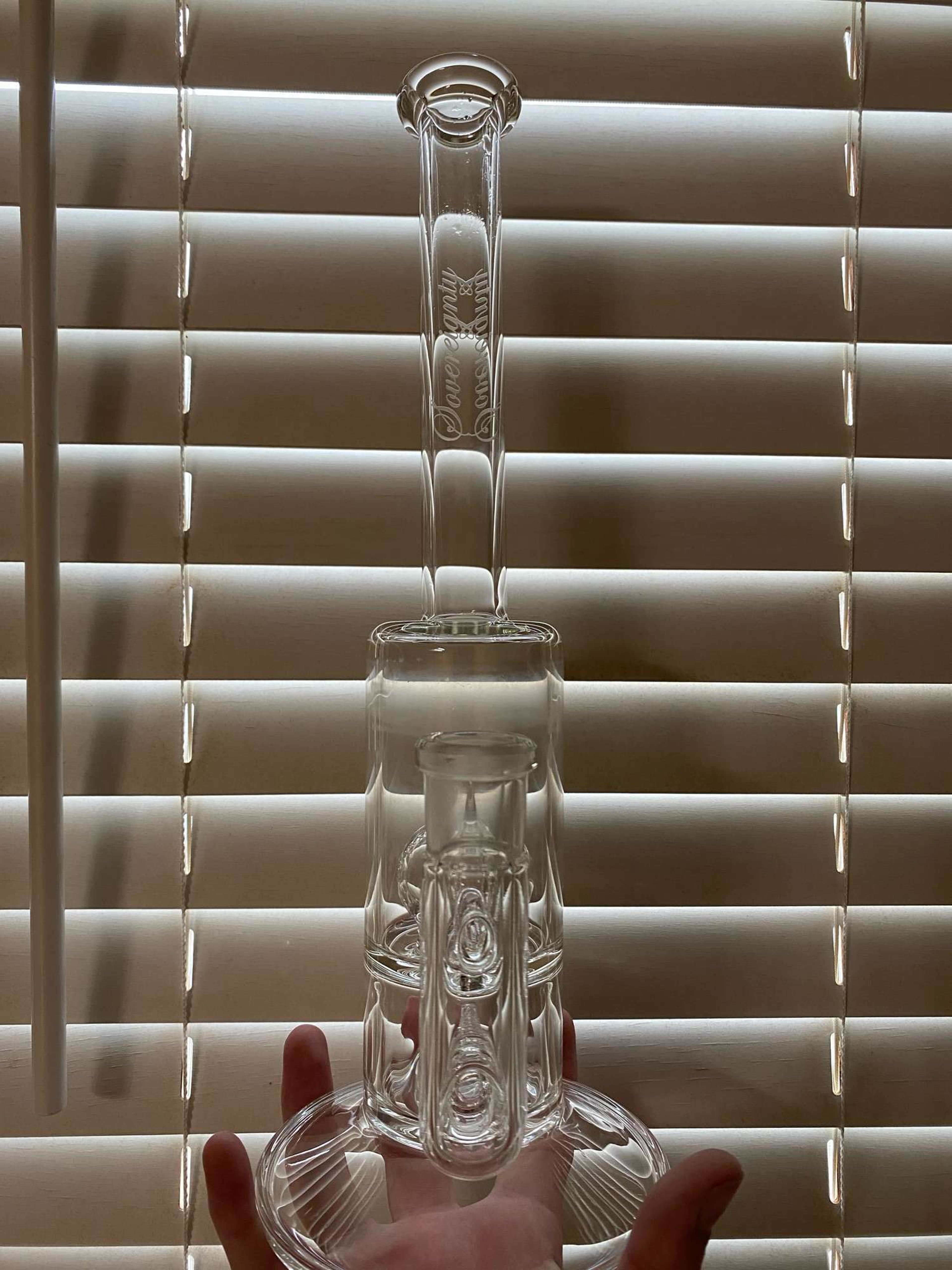 dual perc bent neck image 0