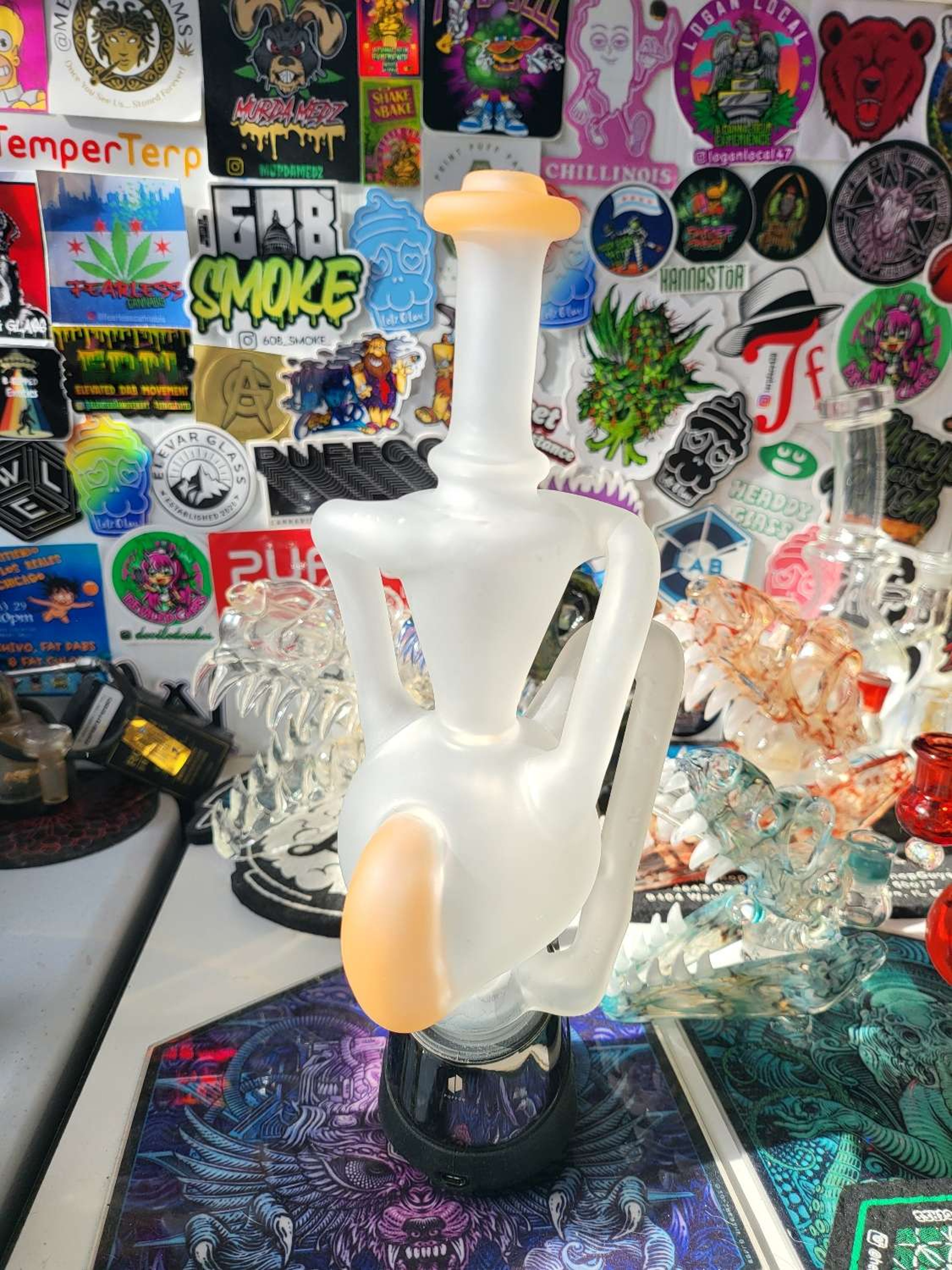 Stolen! From me Amazing recycler Puffco top by deranged lion image 0