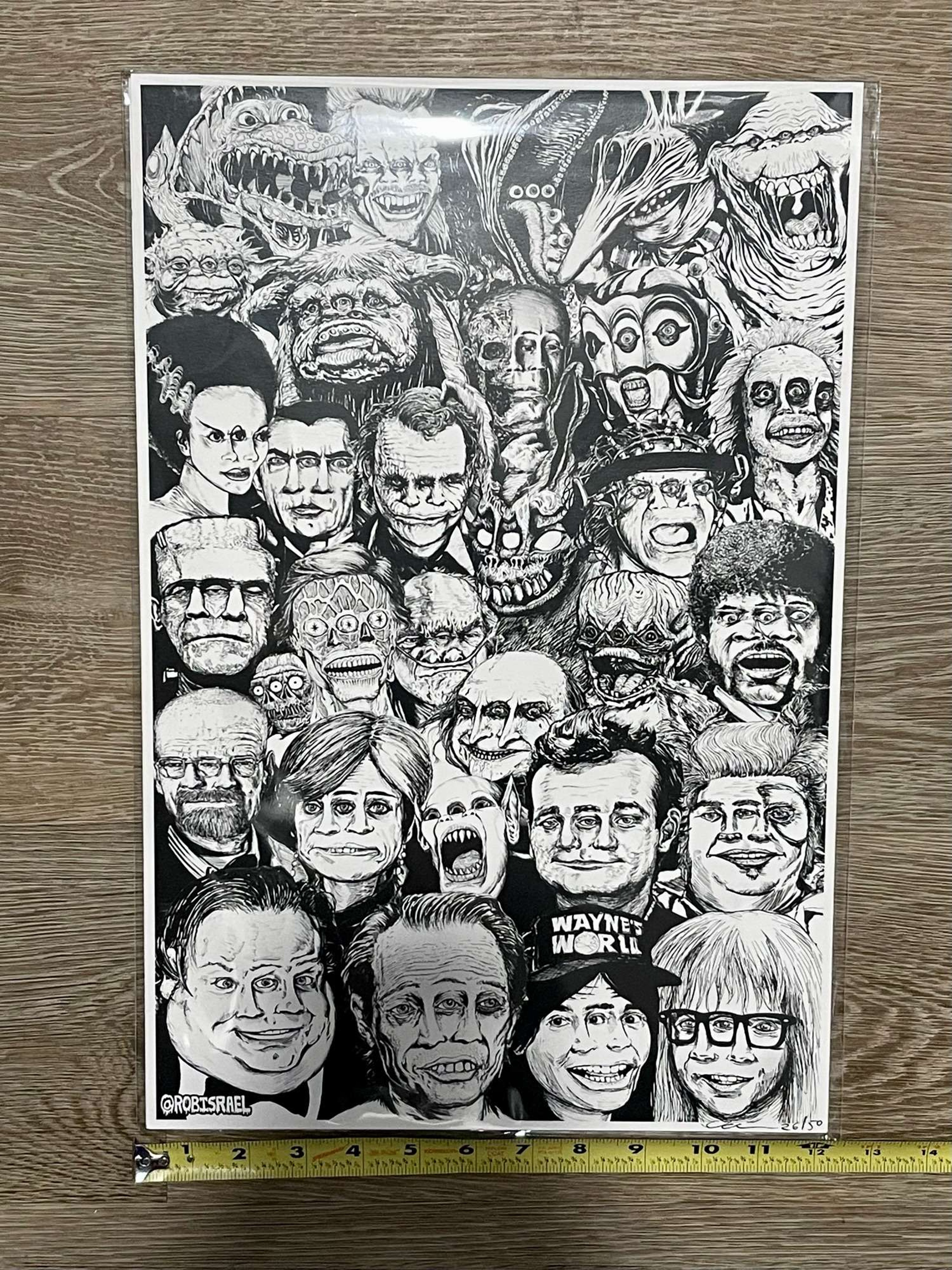 Preview pic of Rob Israel Limited edition 12 x 18 inch print