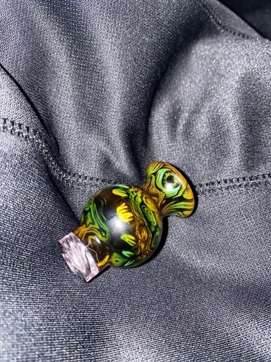 Preview pic of Mother ship directional carb cap with a lighter purple bottom