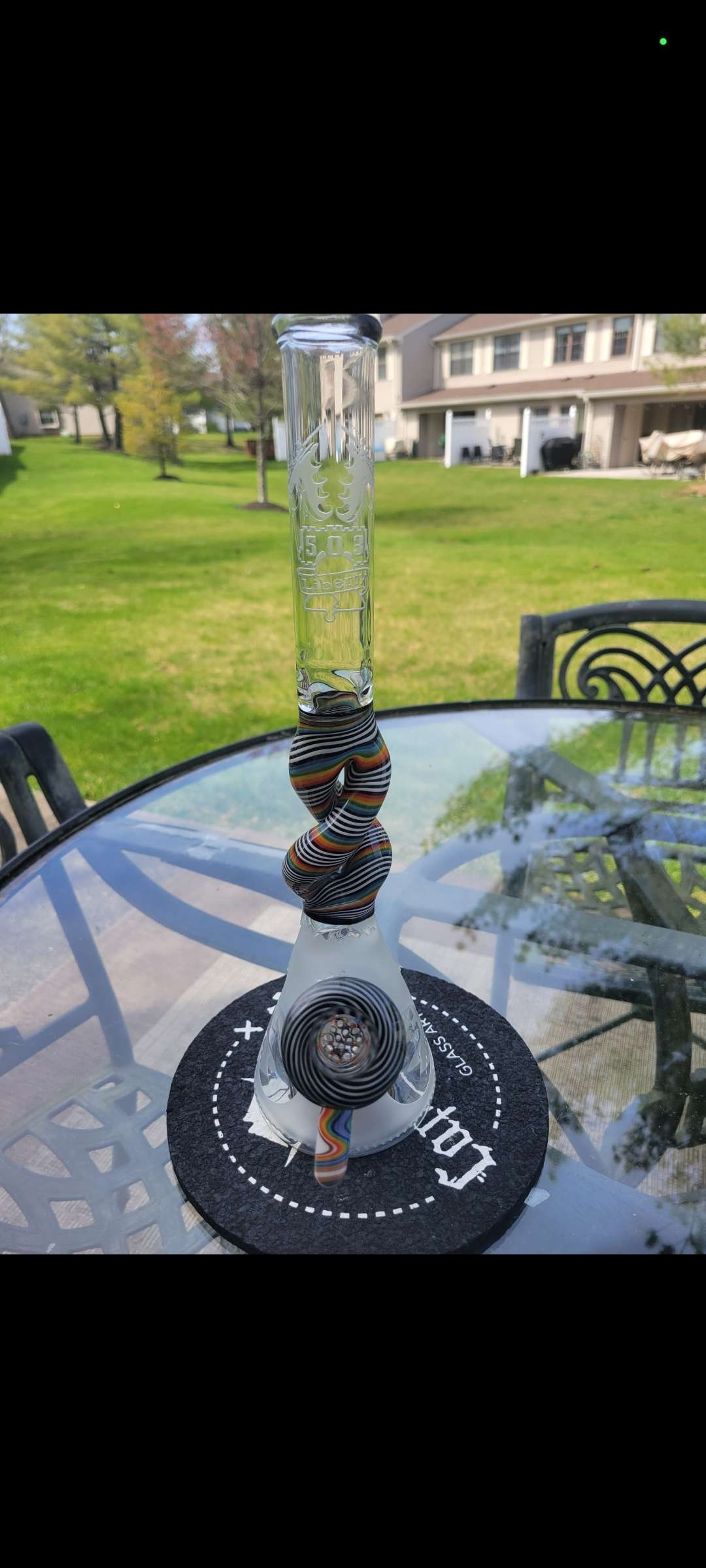 FLASH SALE Liberty503 x Dillinger beaker collab image 0