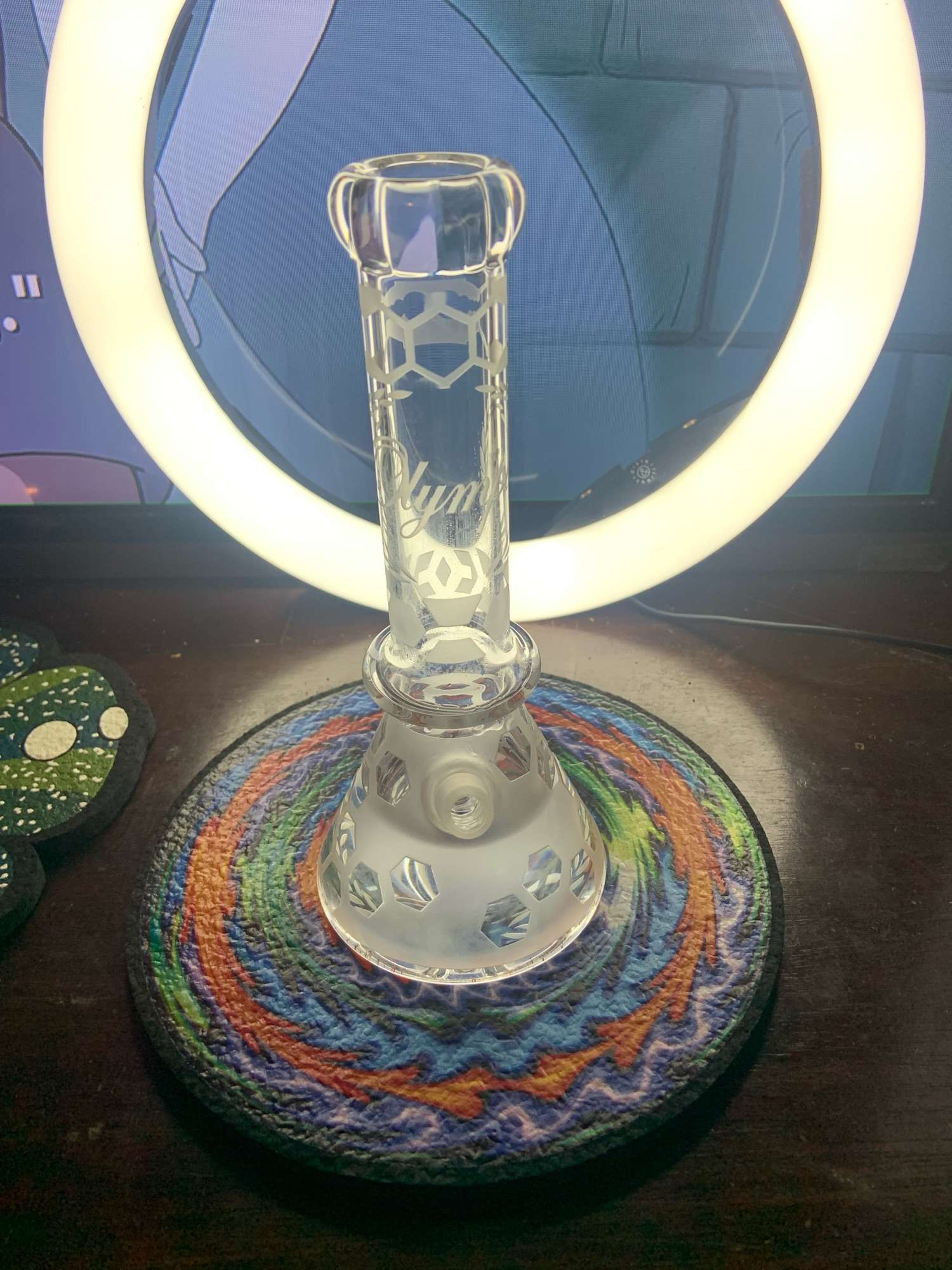 Olympic Glassworks Sandblasted Rig image 0
