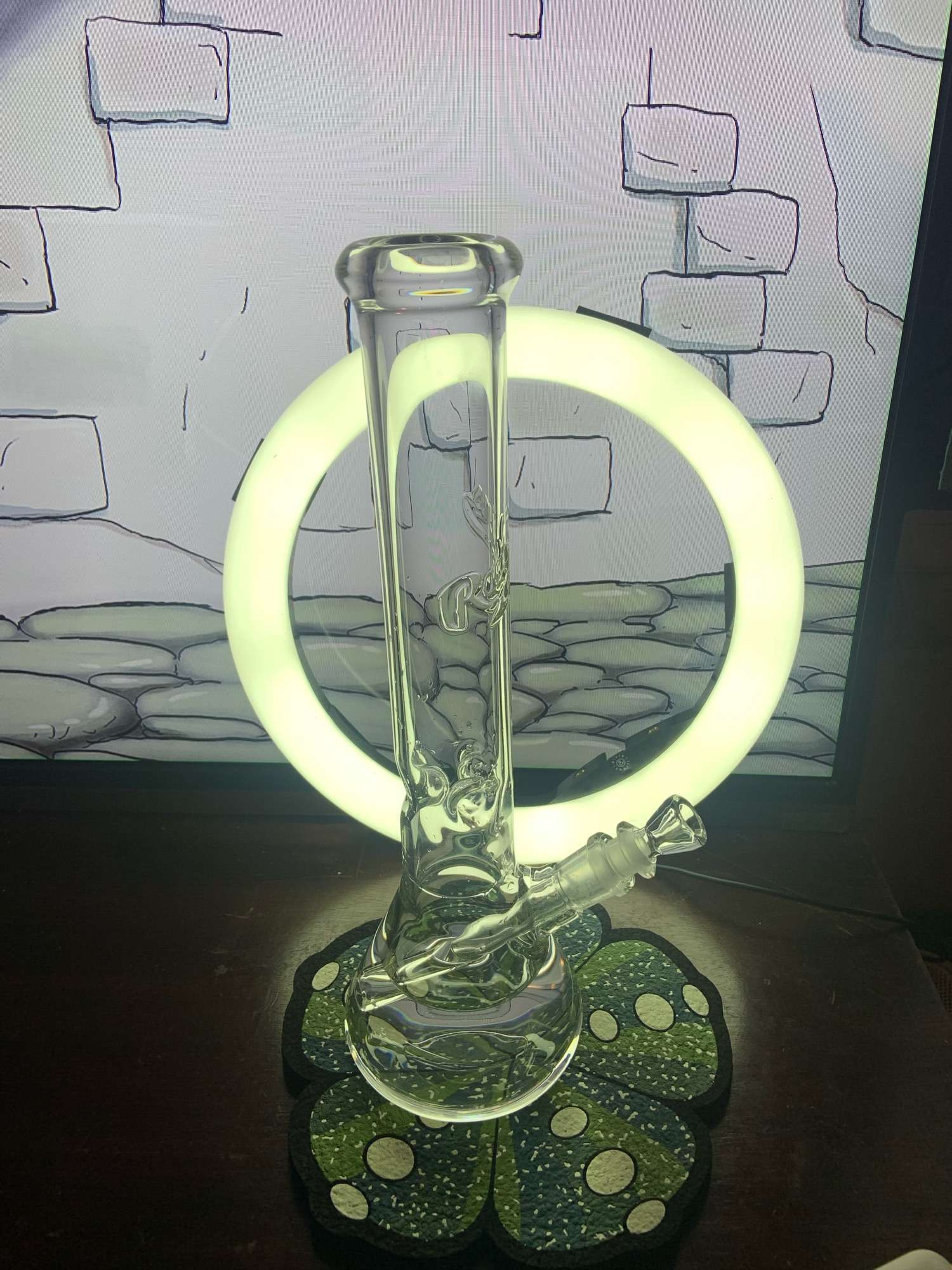 Rawlins Glass Clear 13" 2016 Beaker image 0