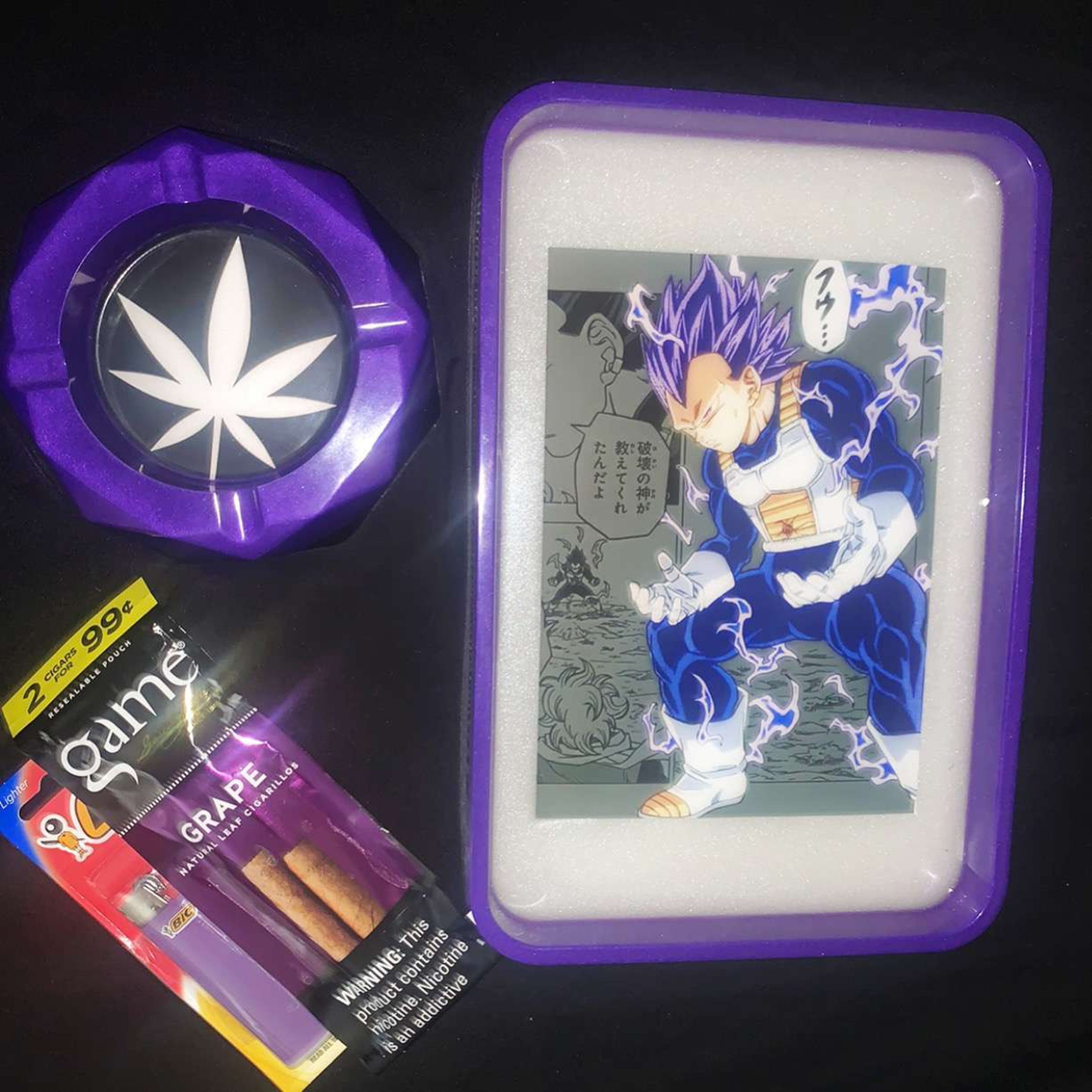 Vegeta Ultra ego’s Tray image 0