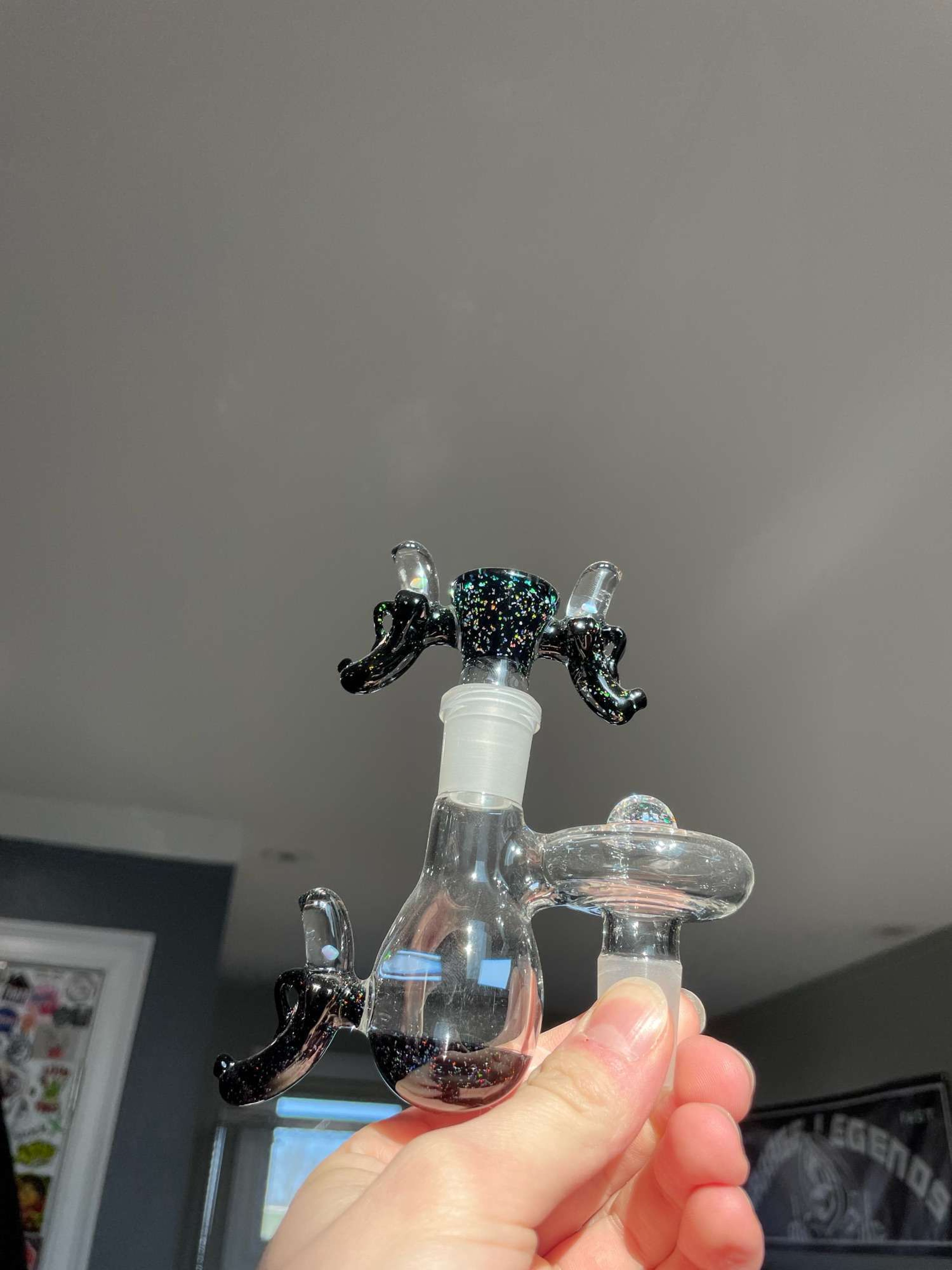 Dippy Glass Slide and Ash Catcher Set image 0
