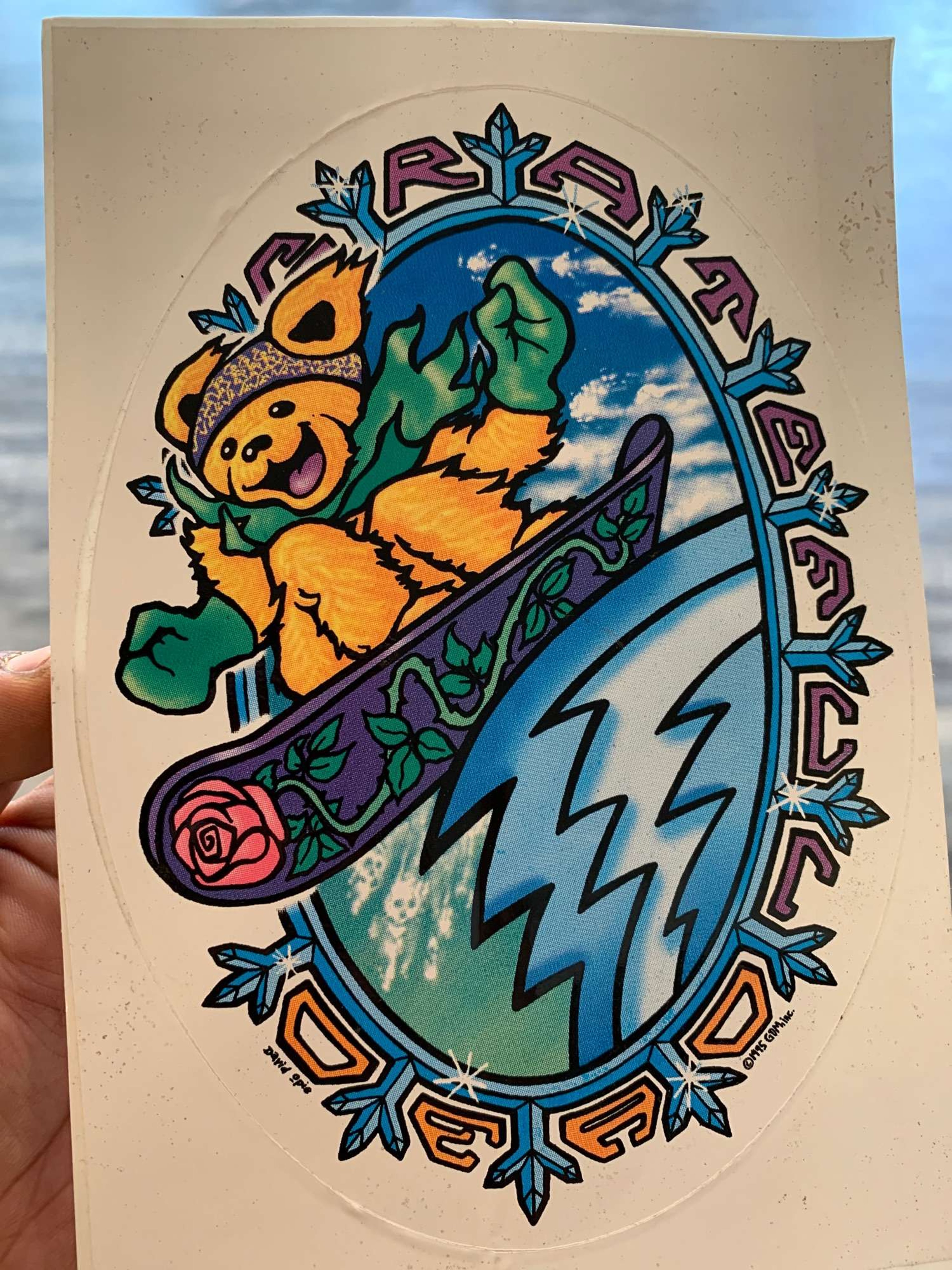 Vintage Grateful Dead sticker image 0