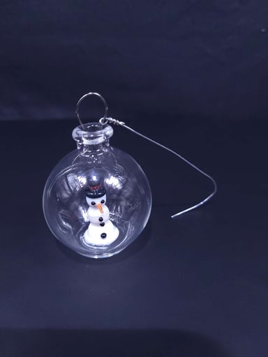 Preview pic of Snowman ornament