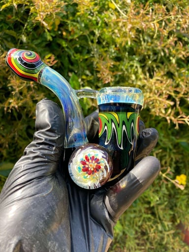 Preview pic of Rasta and silver fumed Sherlock 