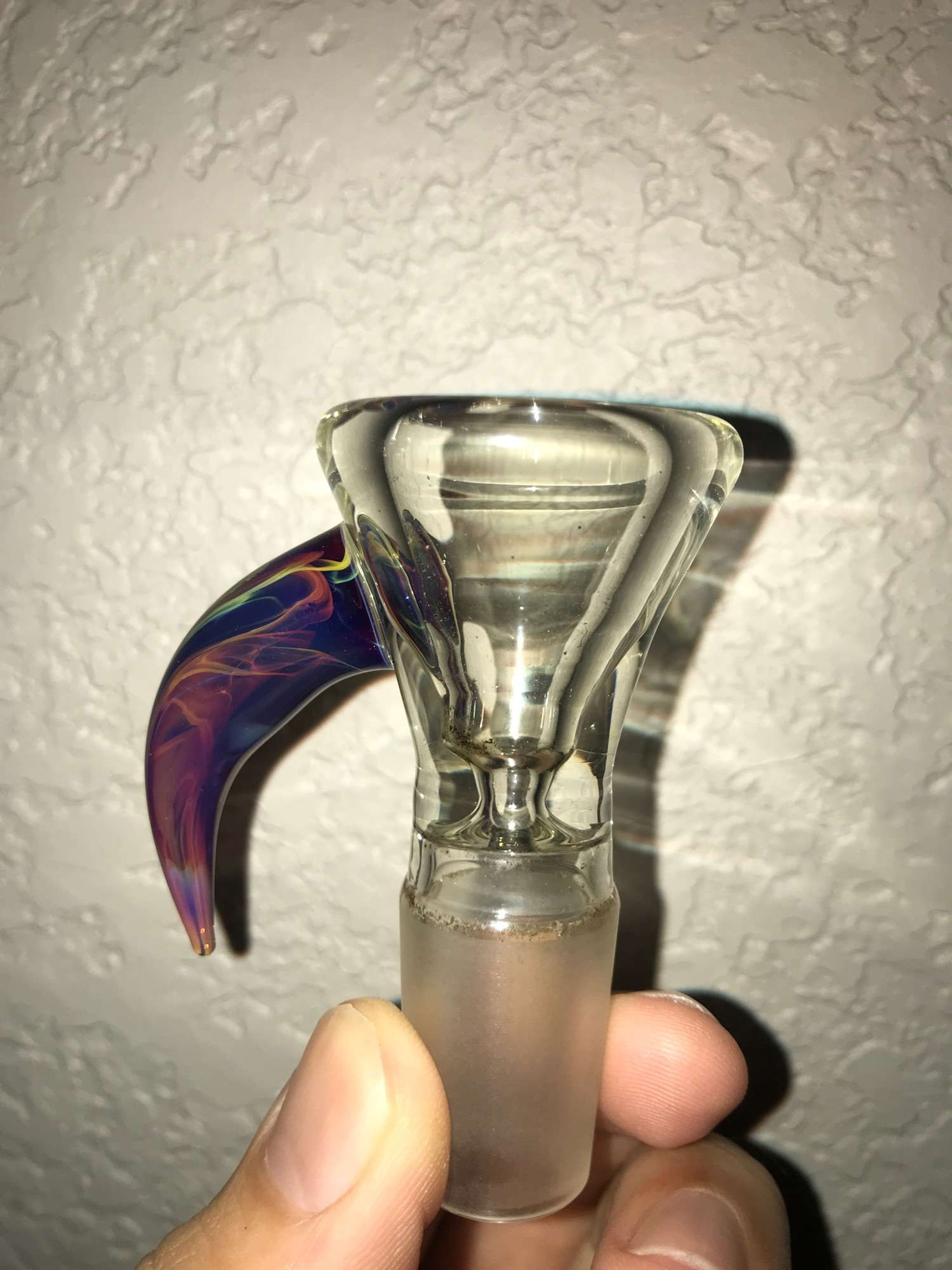 Single Hole 18mm Amber Purple slide image 0