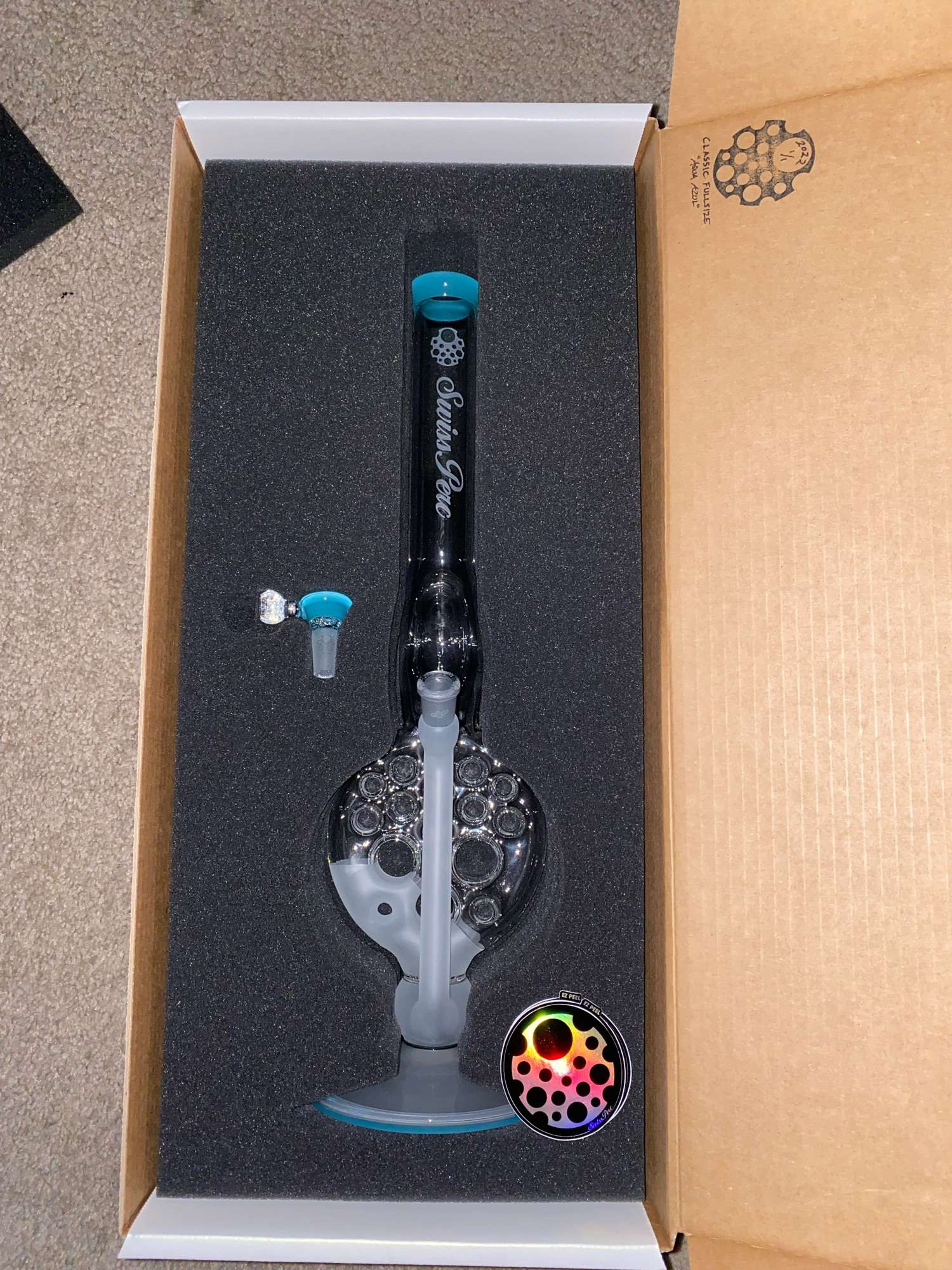 Preview pic of 1/1 2022 16 Hole FS Swiss Perc in Aqua Azul