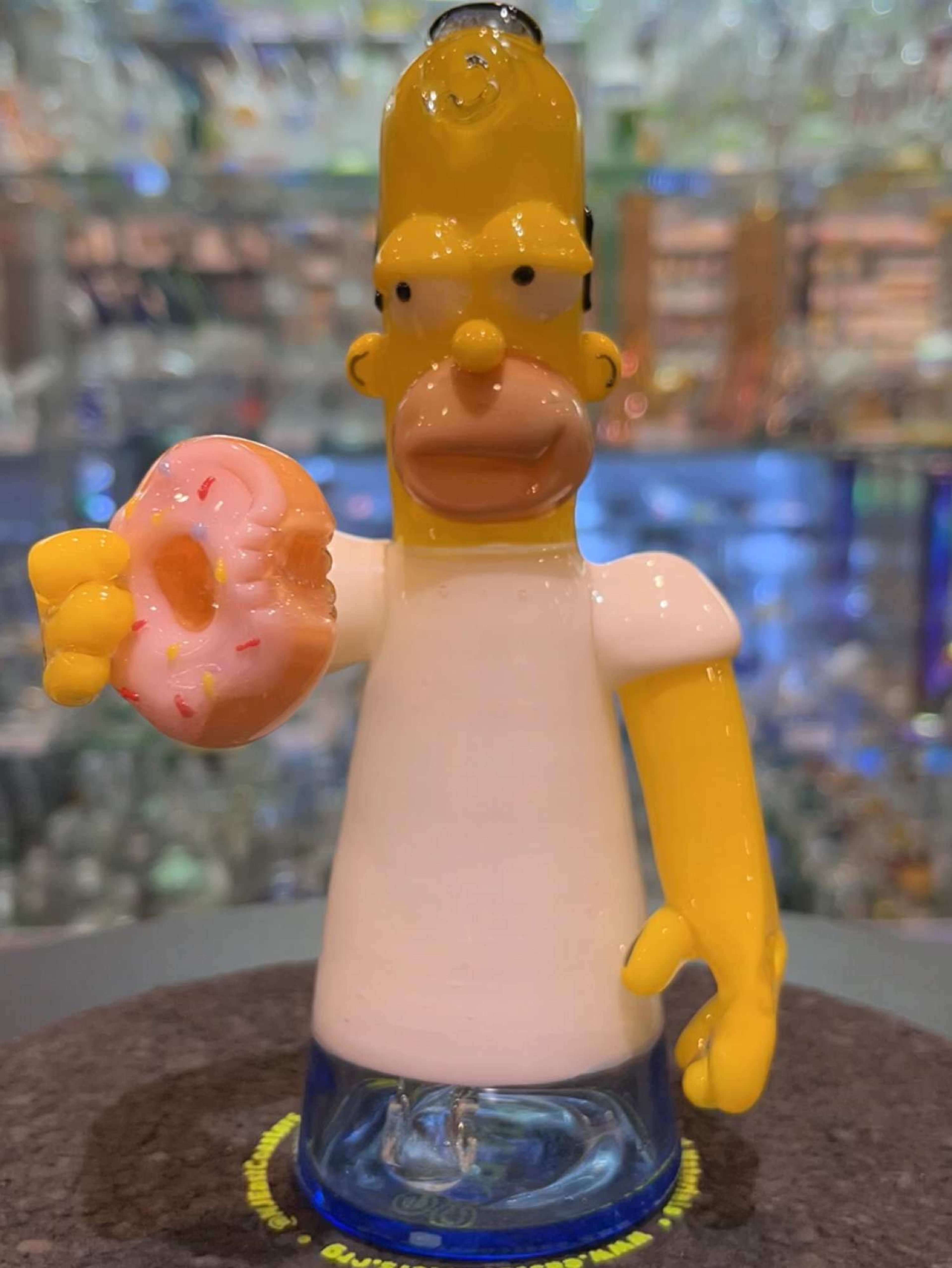 Weapons of glass destruction Homer rig with donut image 0