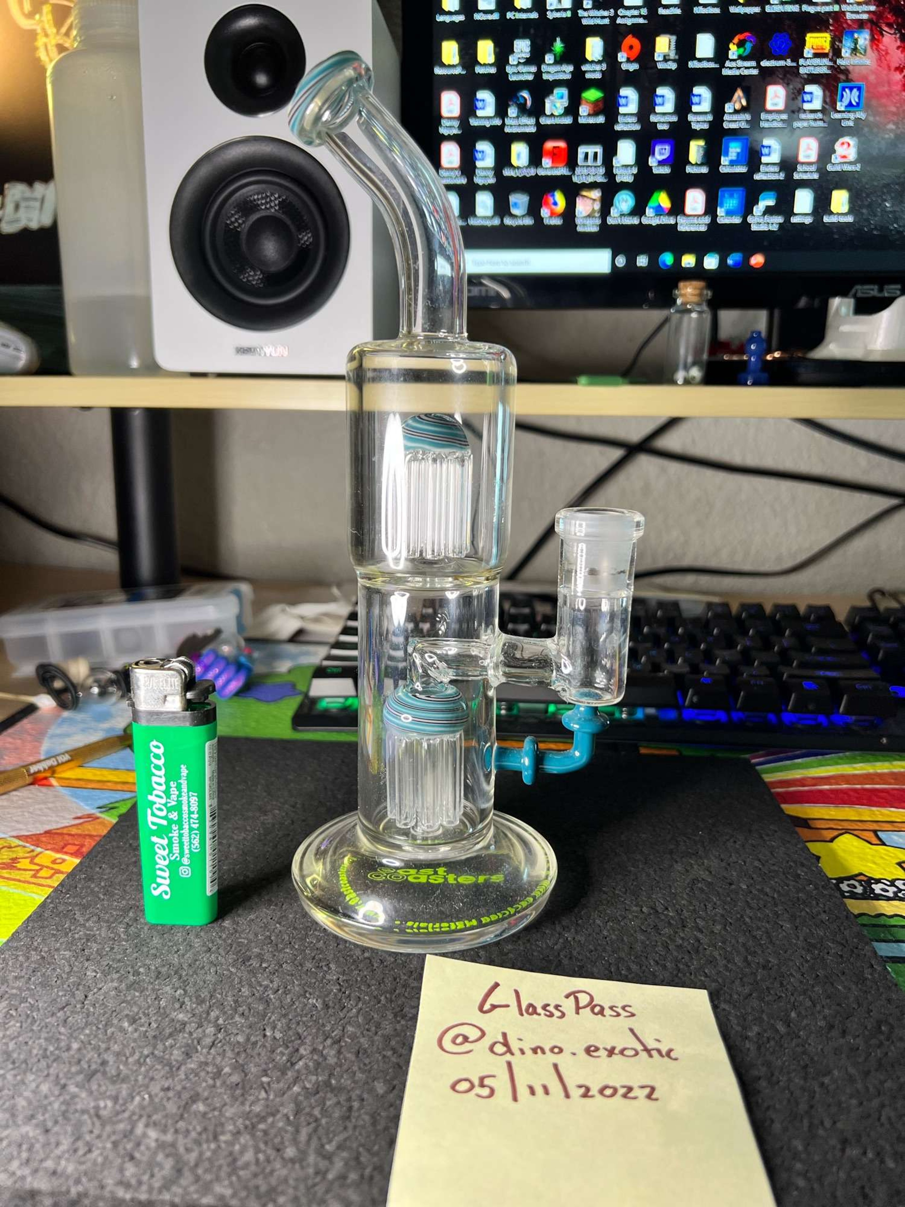 Double Shower tree rig | Shop Rigs on GlassPass