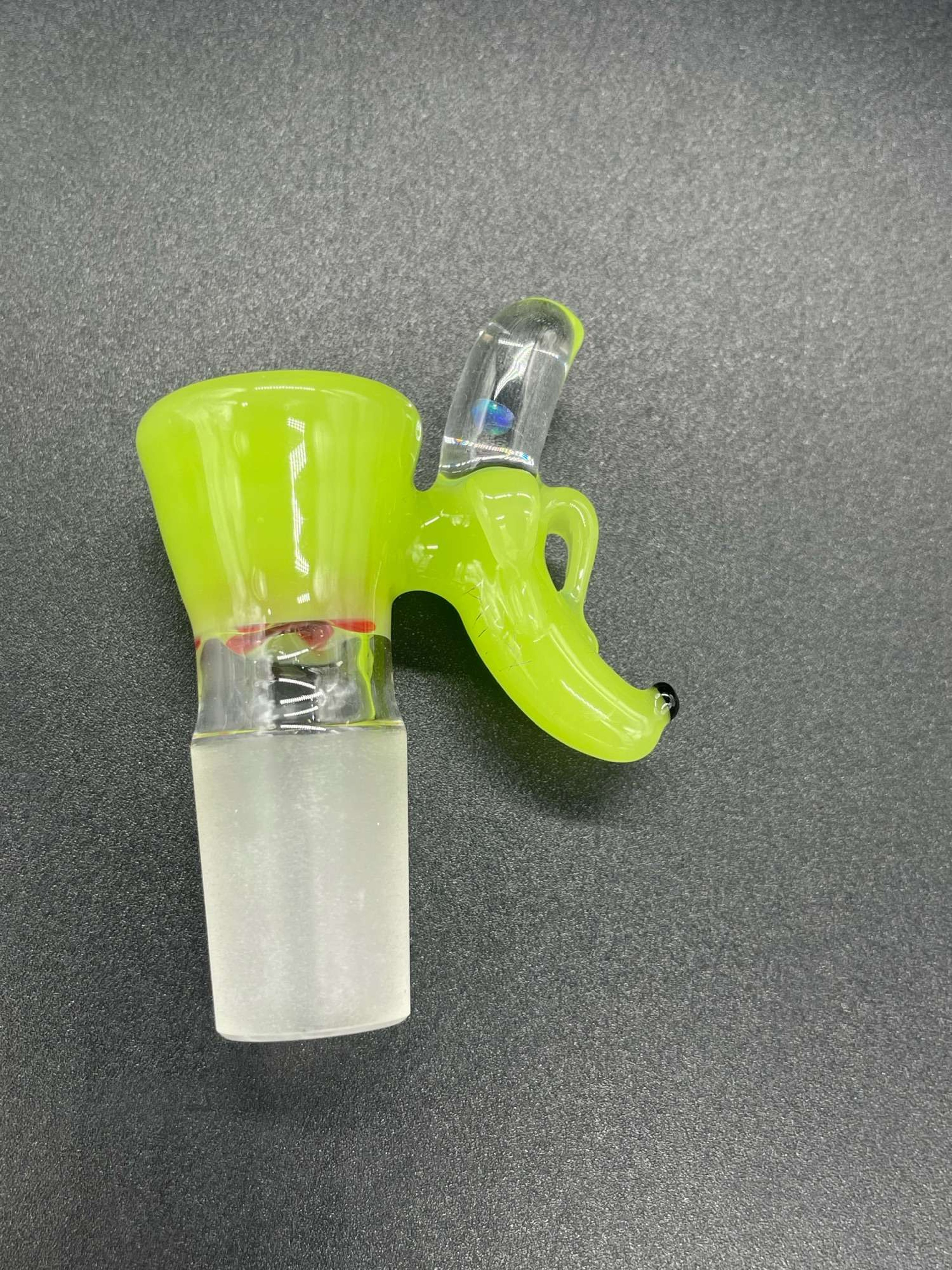 Preview pic of Antidote/Pomegranate Dippy Nanner Opal 18mm Slide