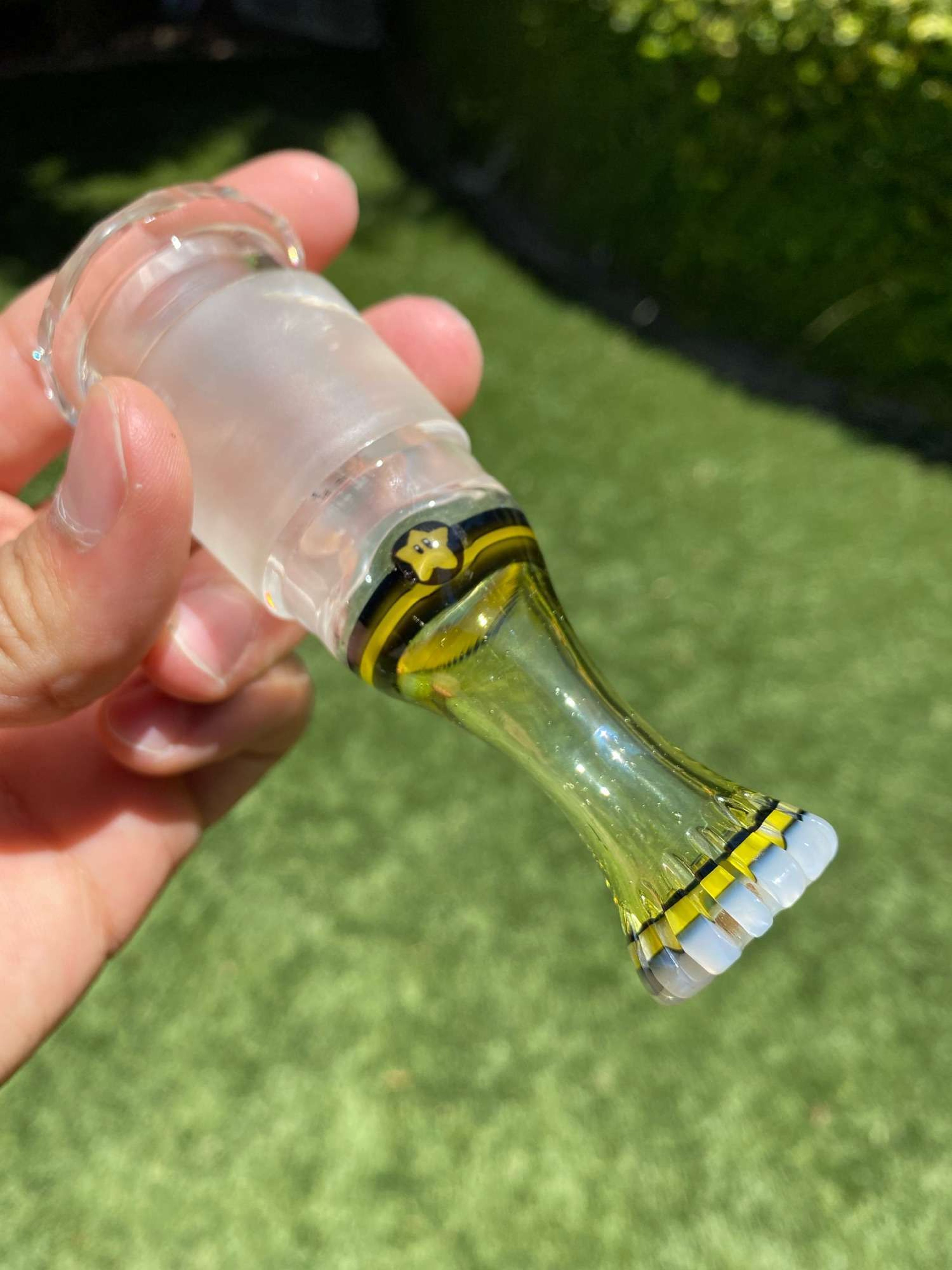 Preview pic of Goldman Glass worked and faceted Insert