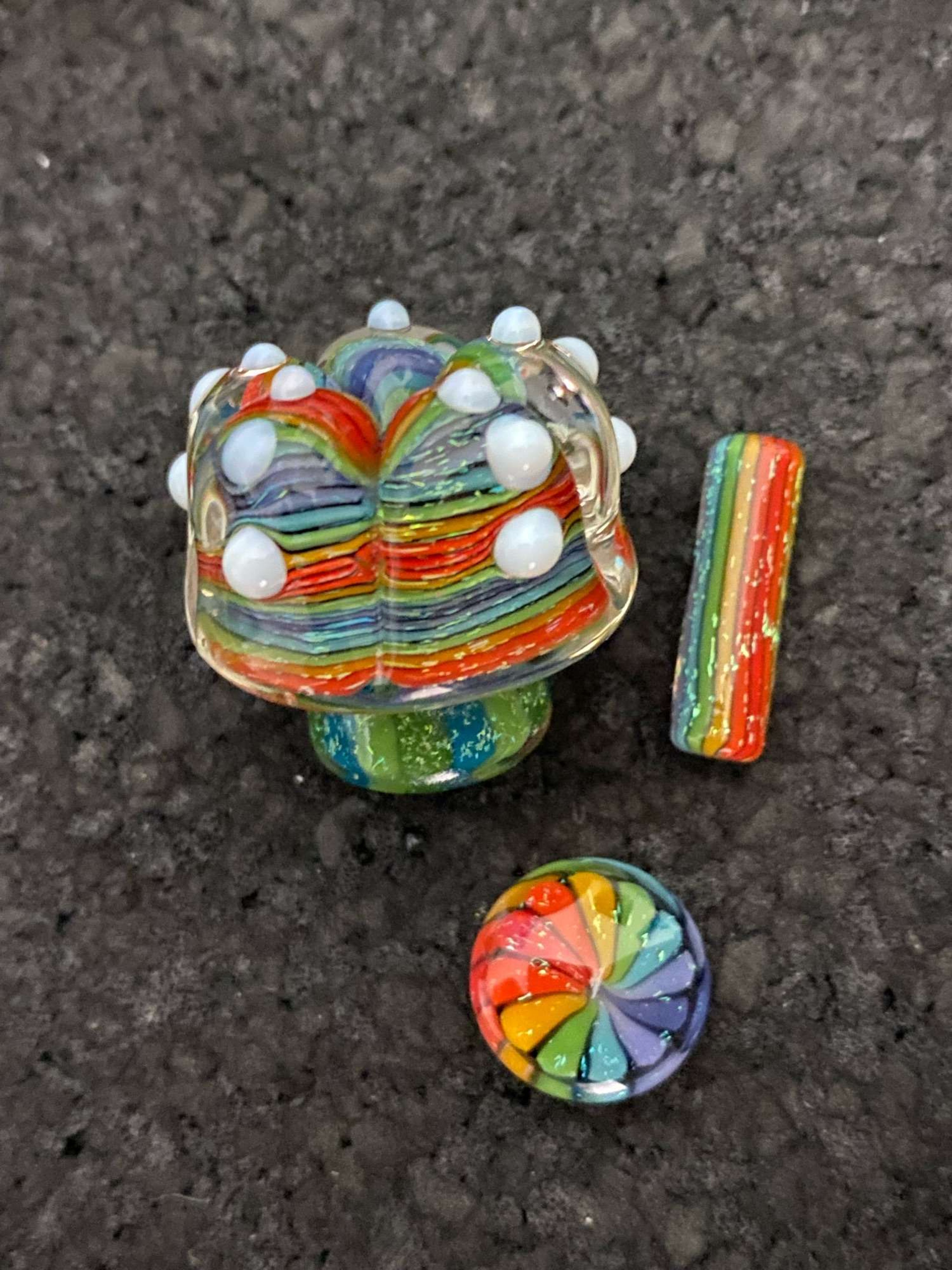 Darby Rainbow Peyote Slurper Set image 0