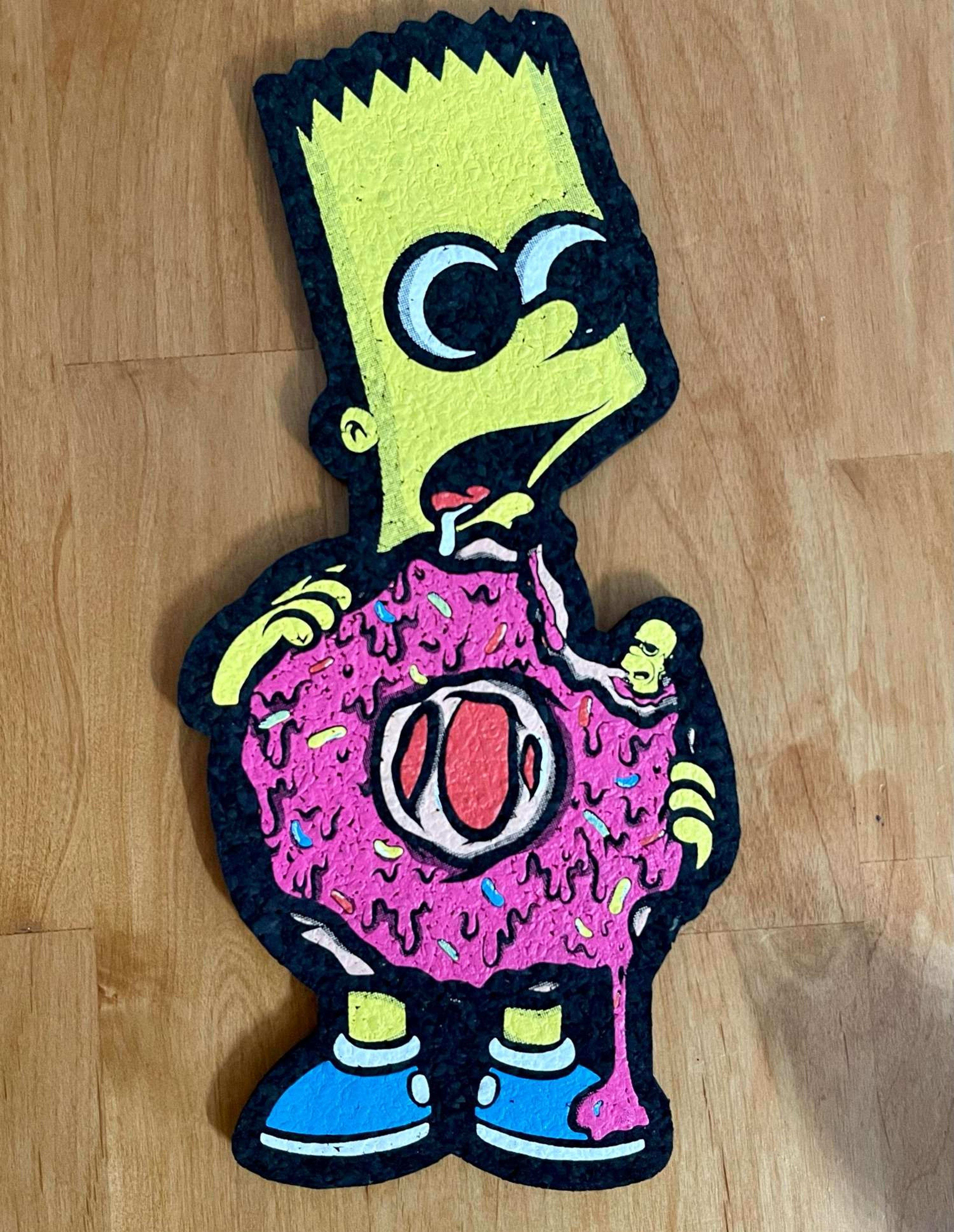 Preview pic of “Bart Simpson” Moodmat, Full UV, Sold out, Limited Edition, LE 65
