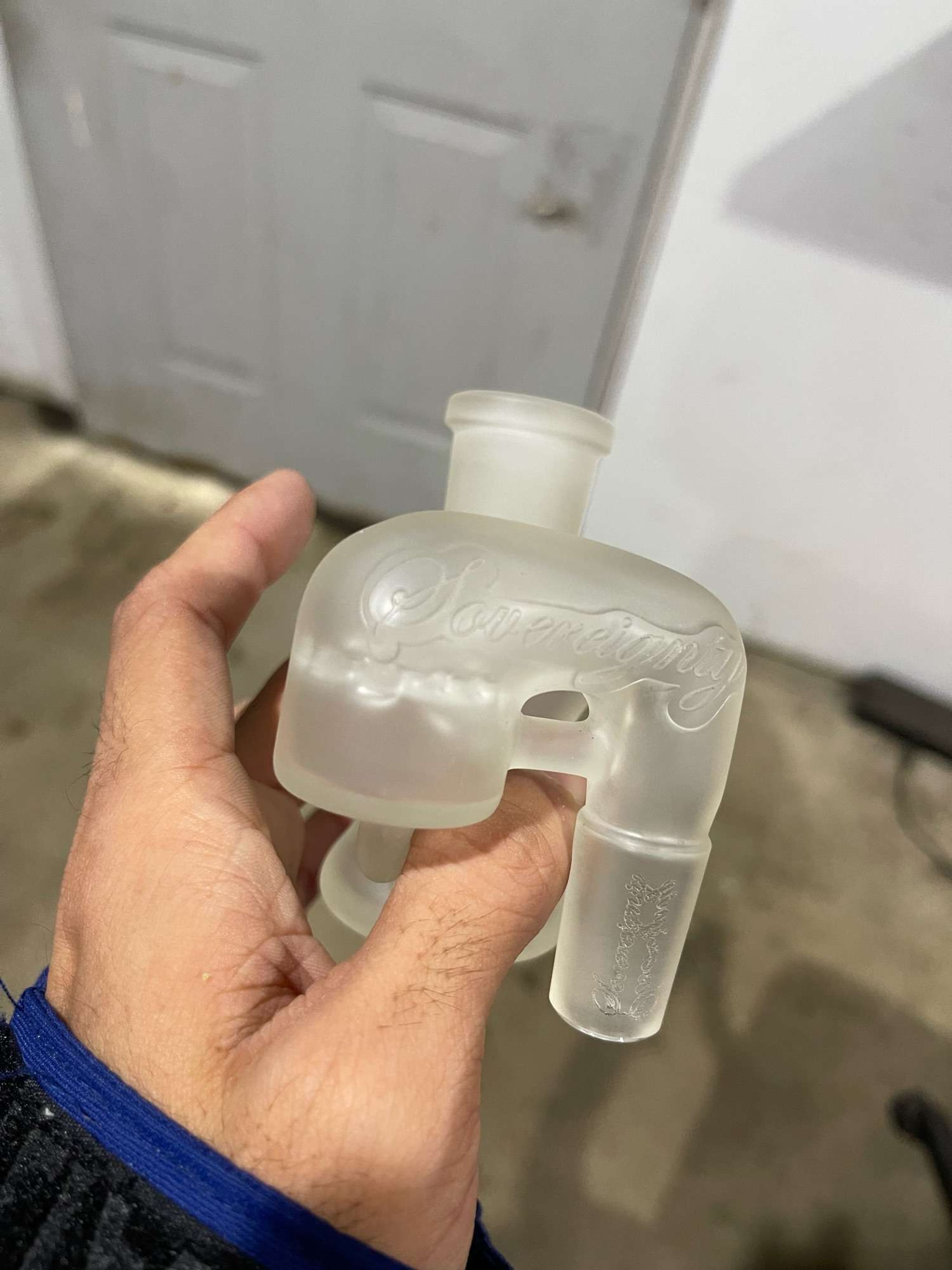 Preview pic of Sand blasted Sov Dry ash catcher 18mm 