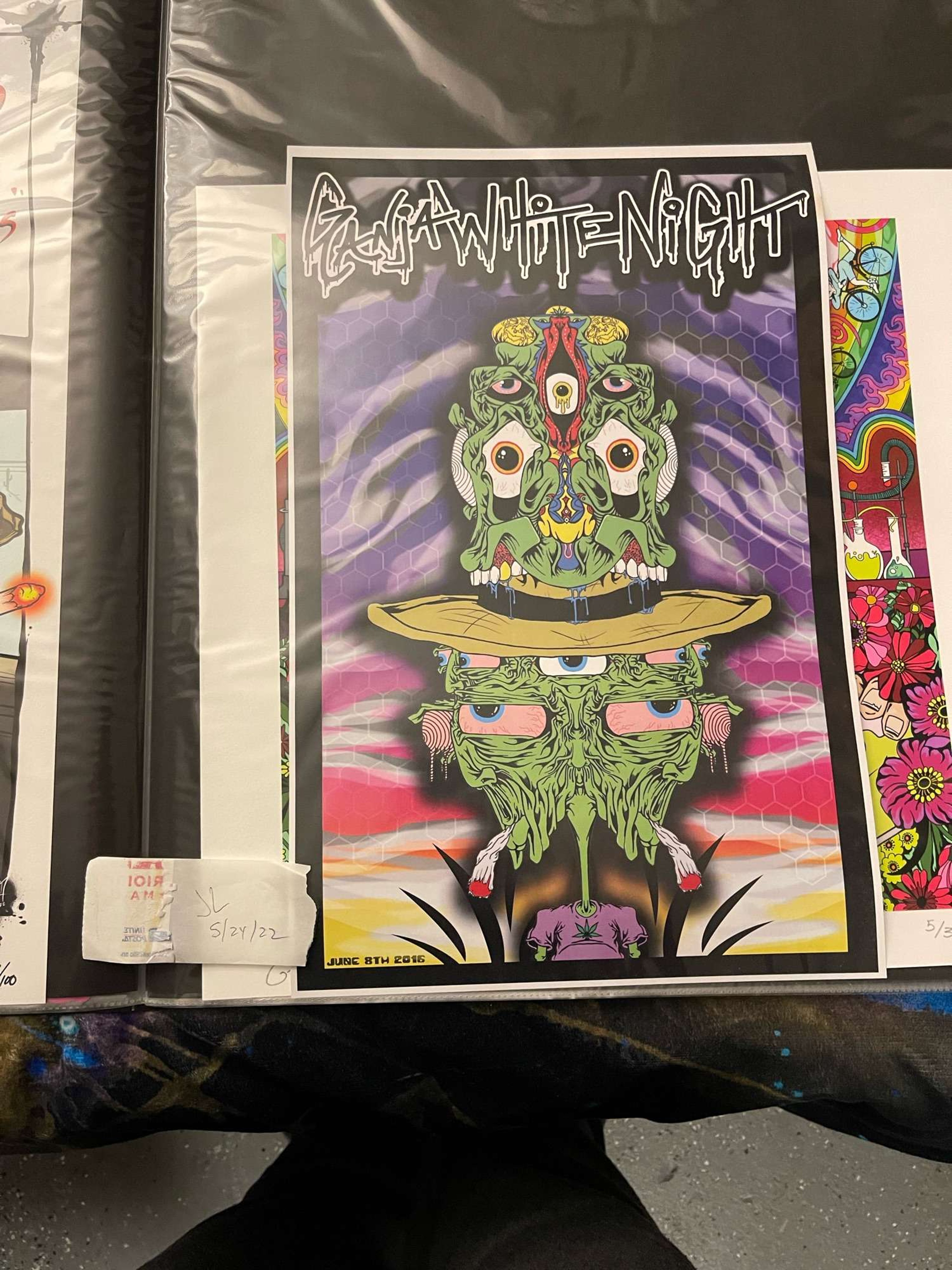 Ganja white night print image 0