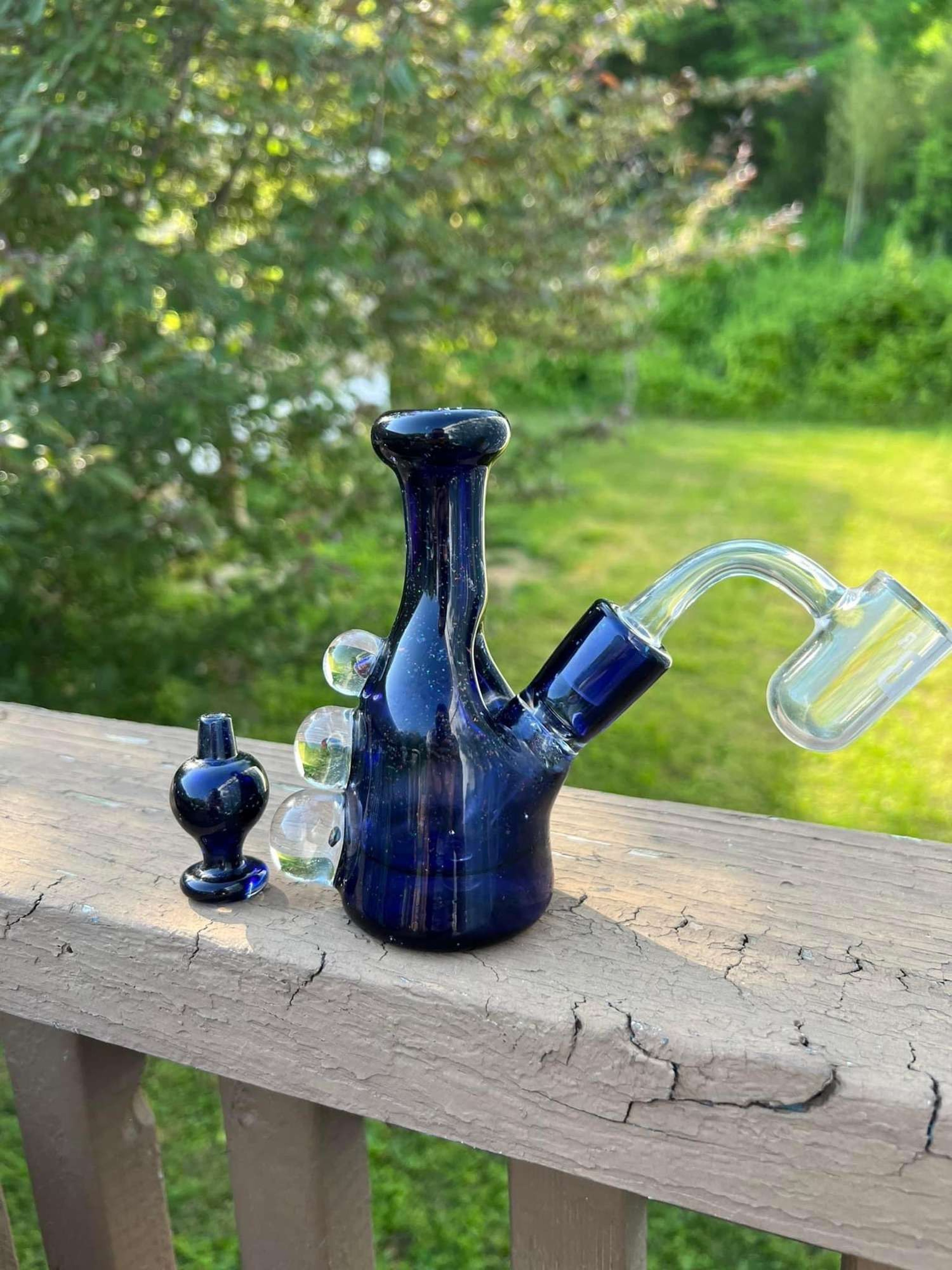 Ben Lonien crushed opal/ dark amethyst jammer image 0