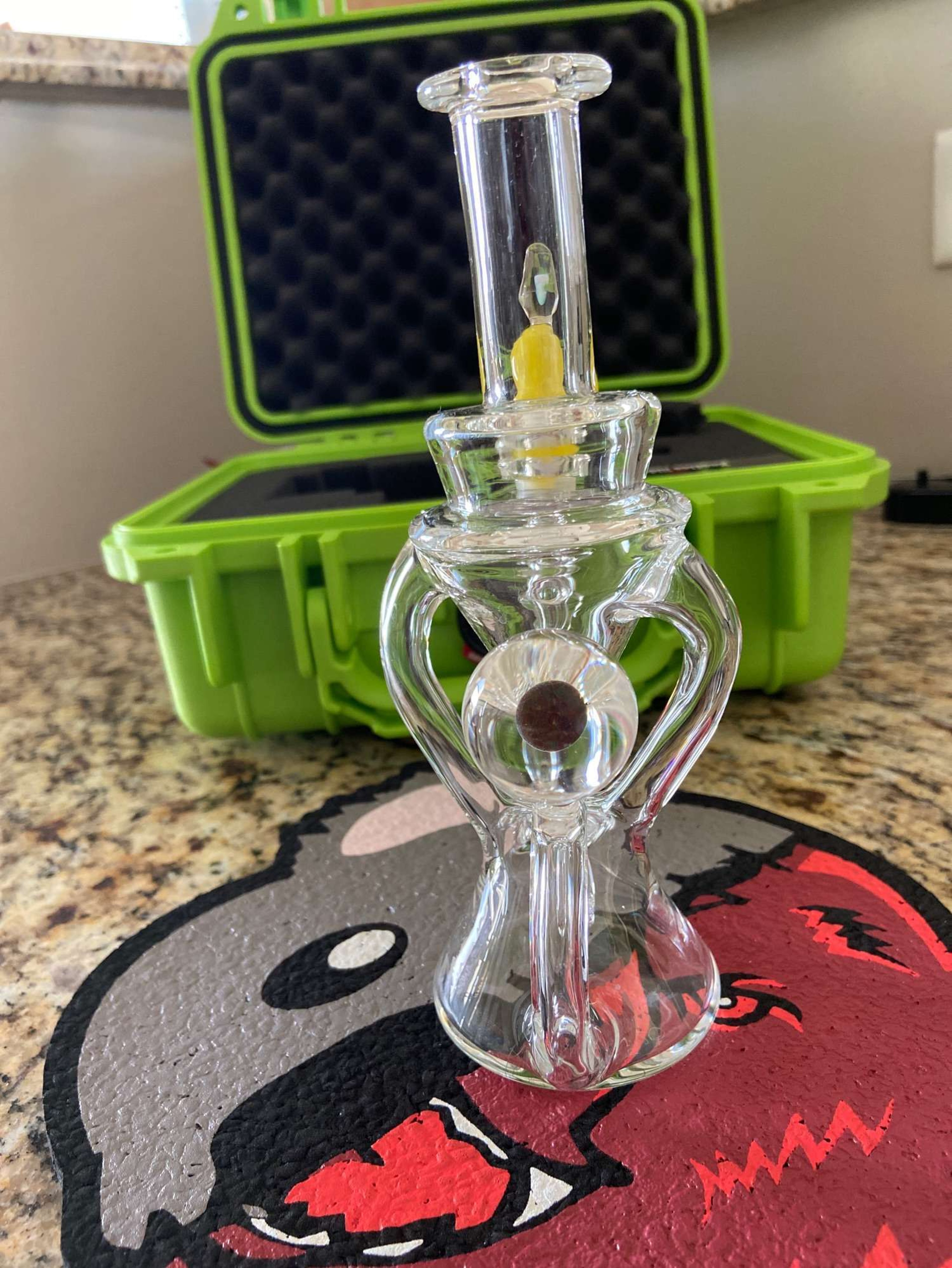Adam Thomas recycler & mtnlife glass bubble cap image 0