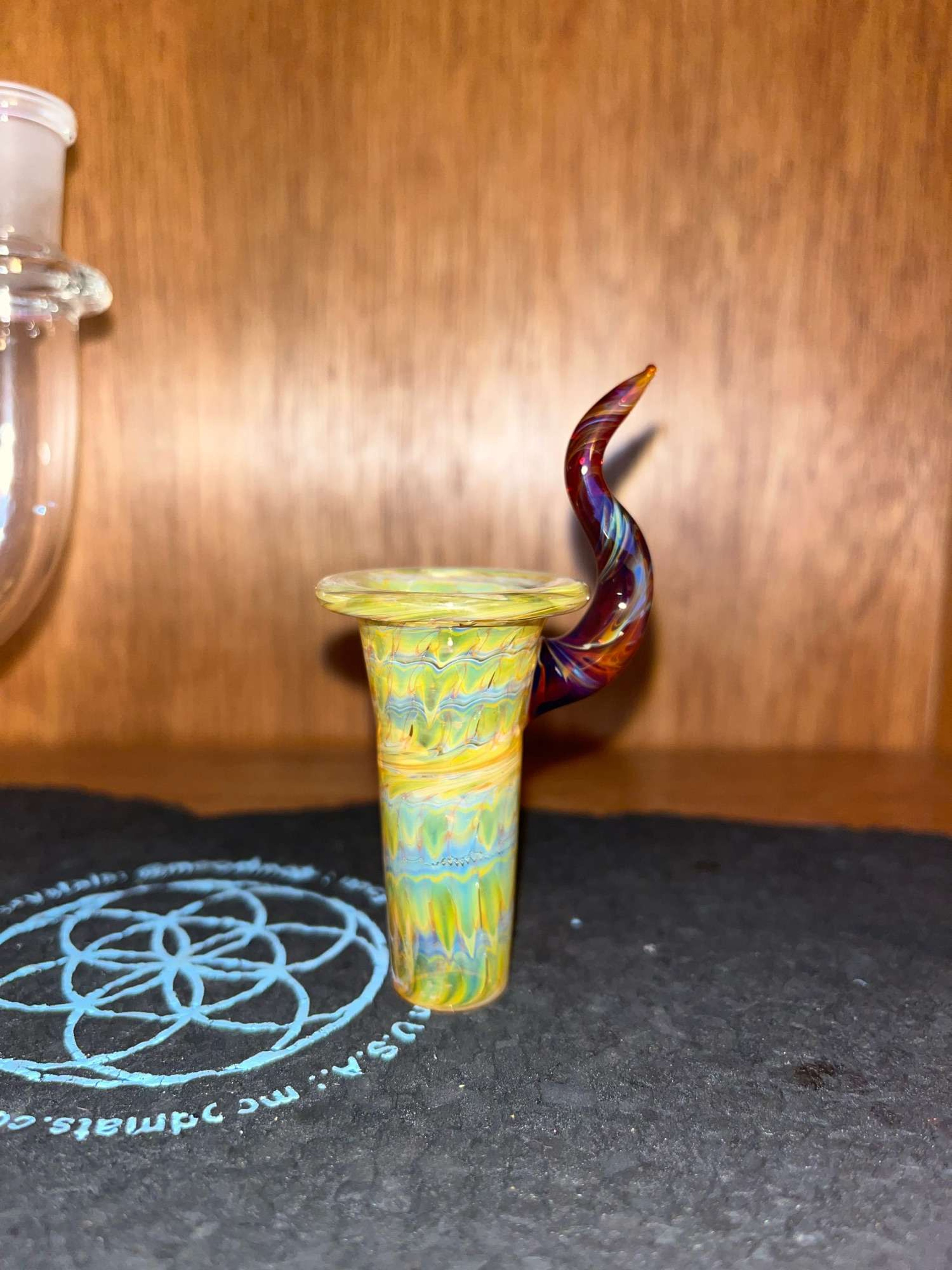 Preview pic of Fumed Strawberry glass slide