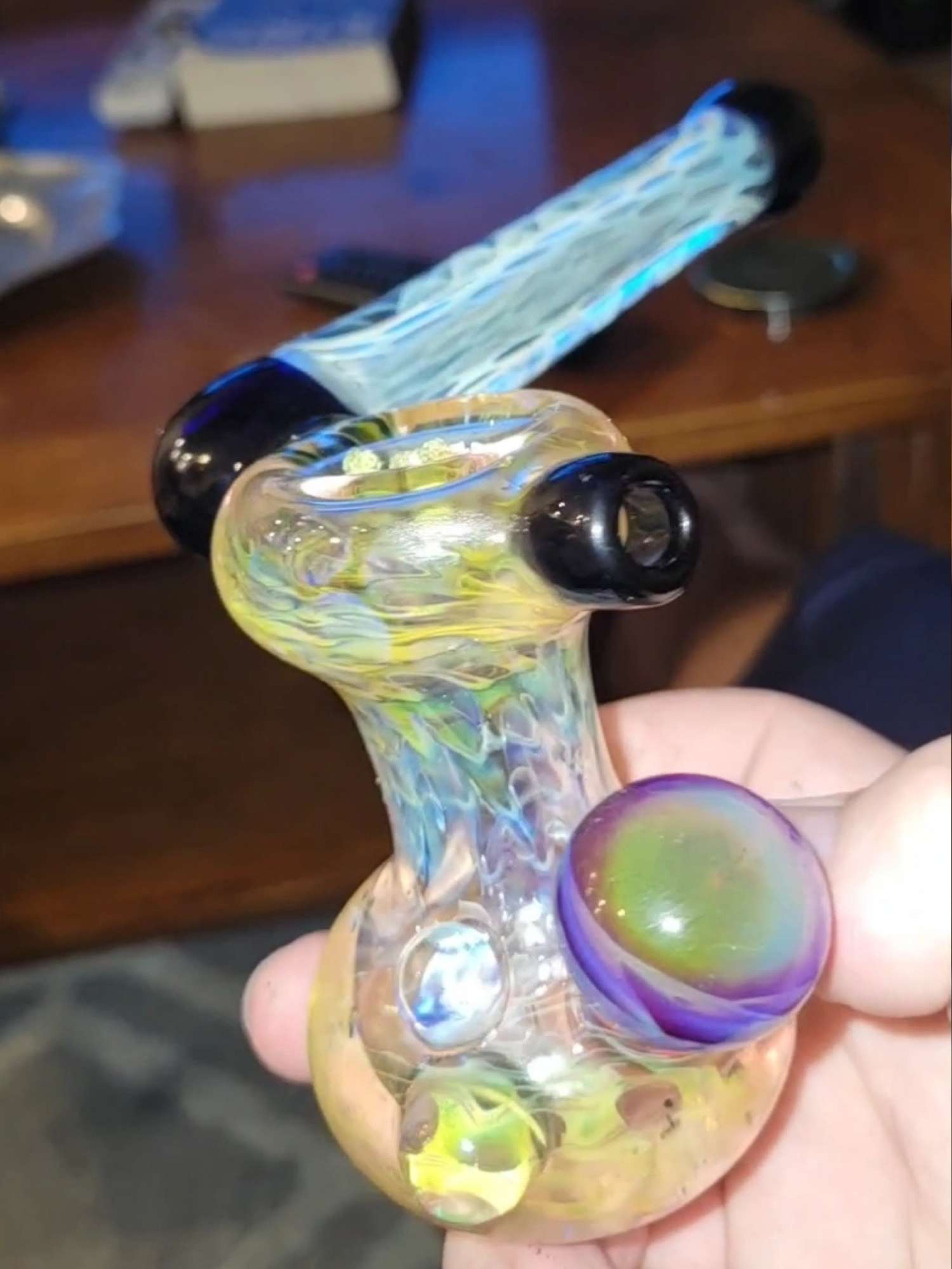 Preview pic of Boro Mojo Glass Bubbler 