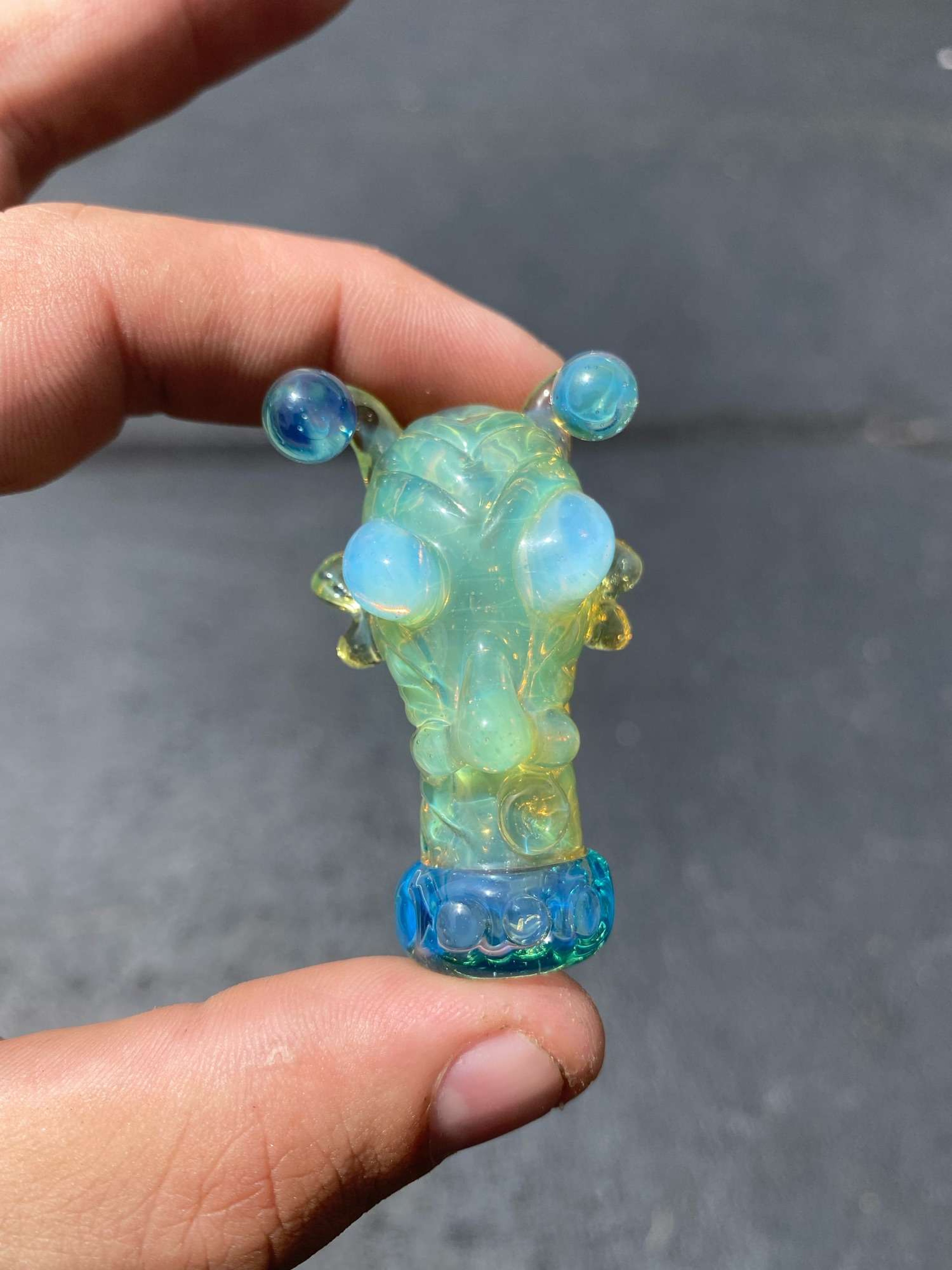 Preview pic of Alien Hollow Glass Pendant