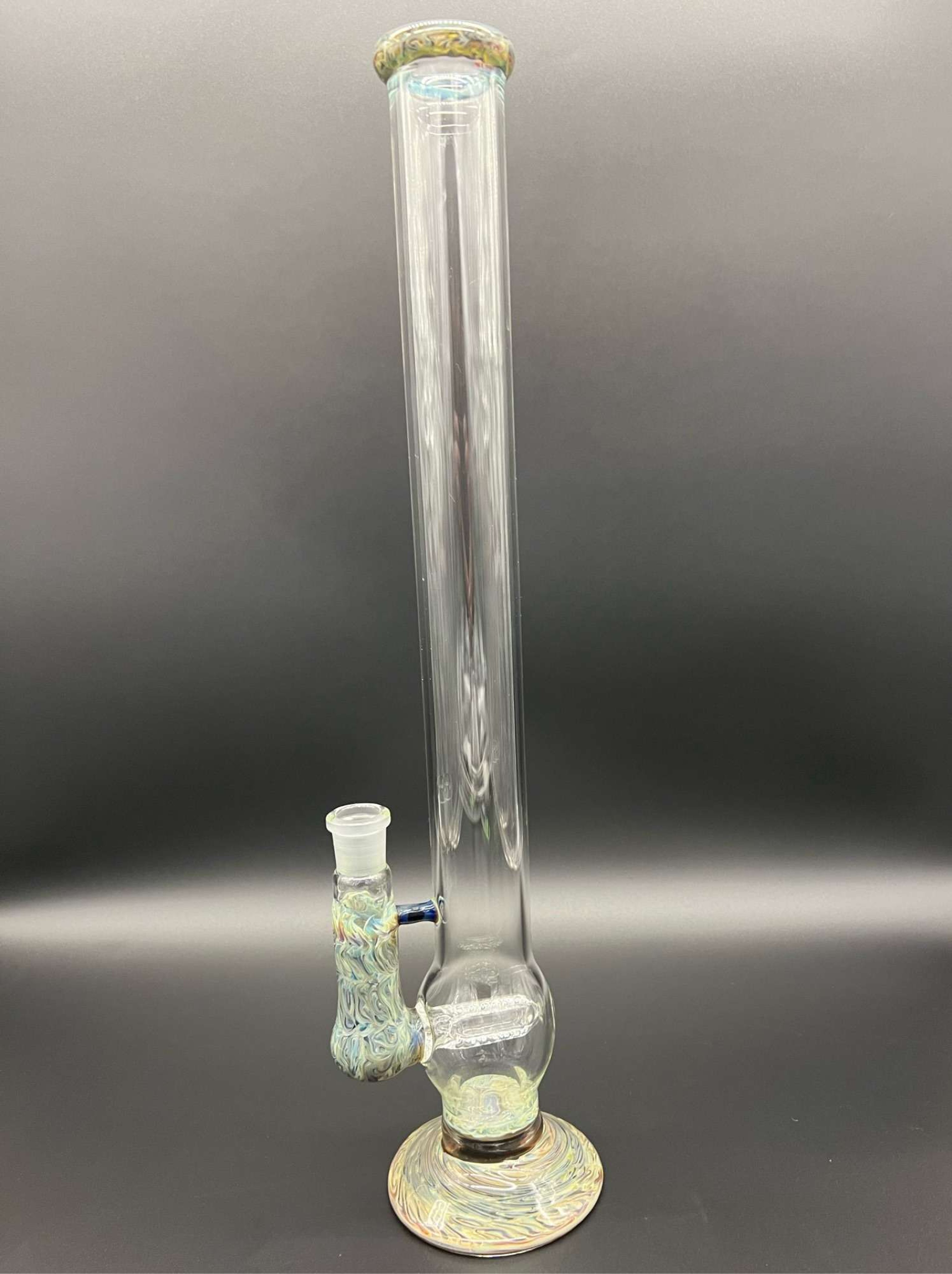 Preview pic of Blue amber purple inline with colored foot and joint