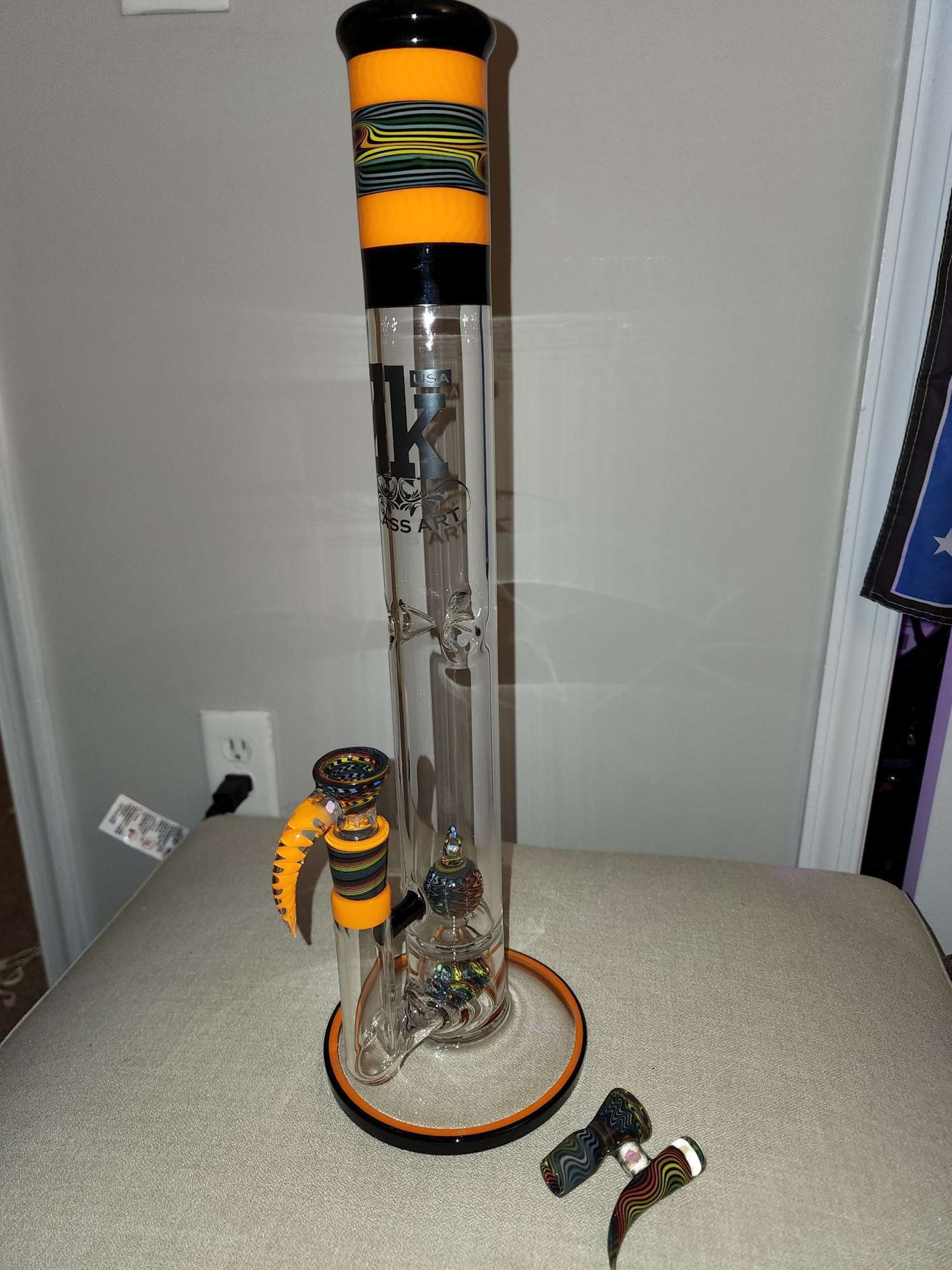 2k Glassart full worked Dual Stem to Imperial image 0