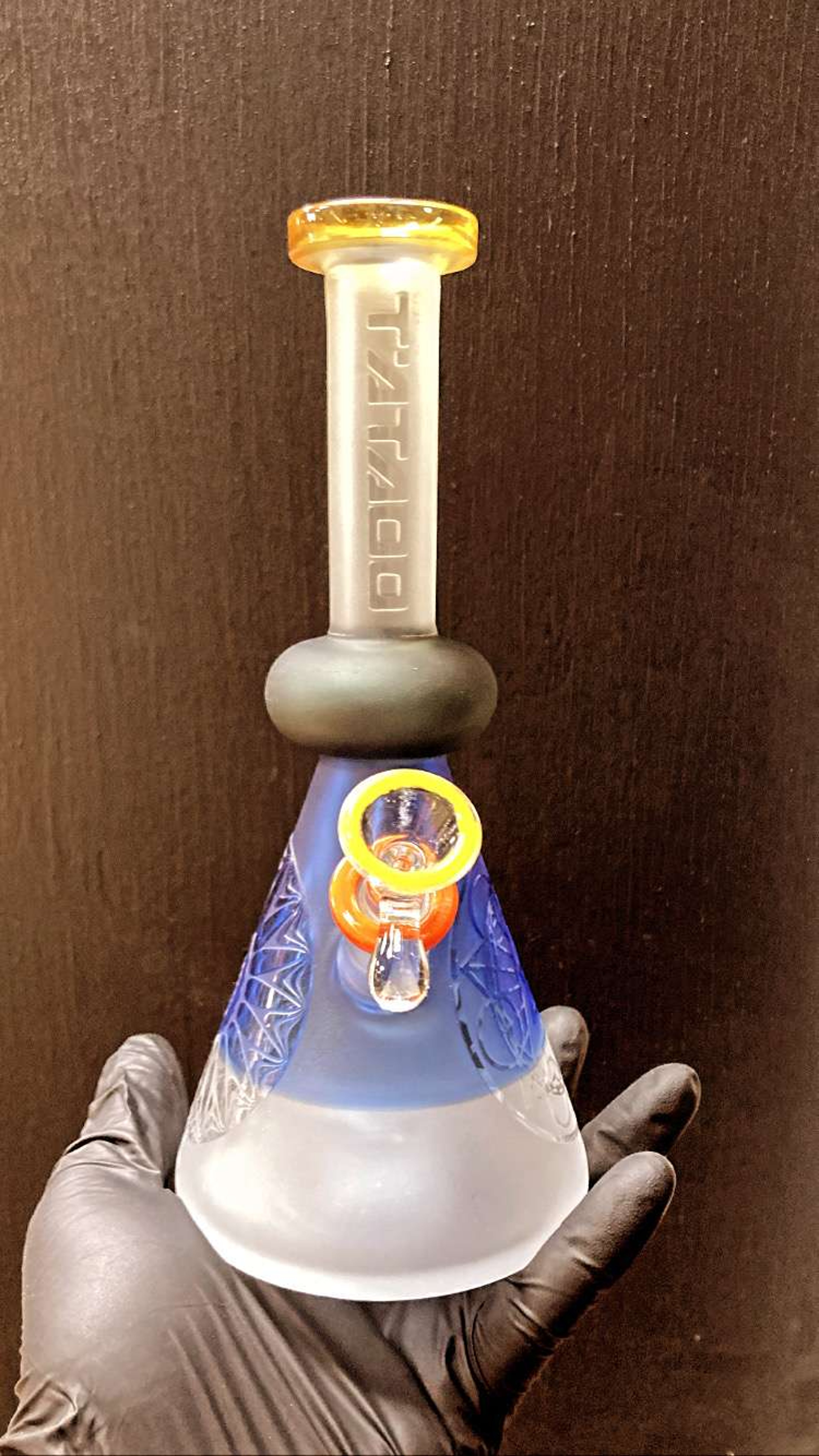 Preview pic of Tattoo sandblasted beaker 