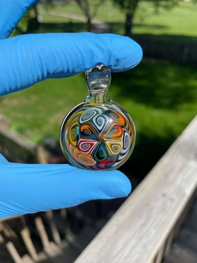 Preview pic of Hermit canework pendant